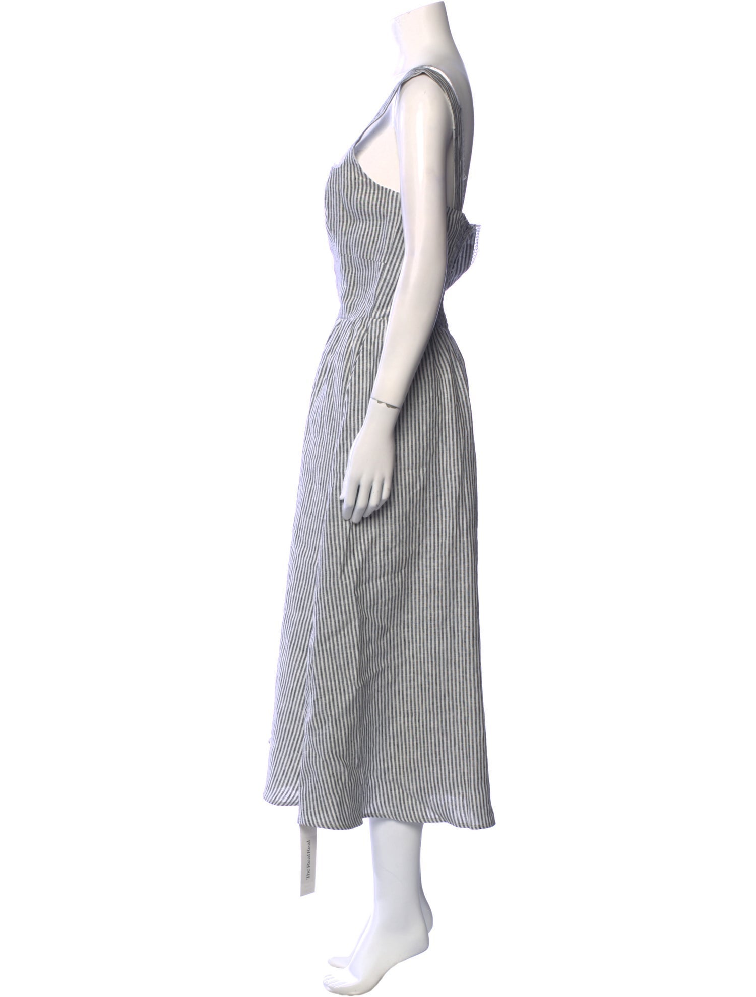 Reformation Linen Long Dress
