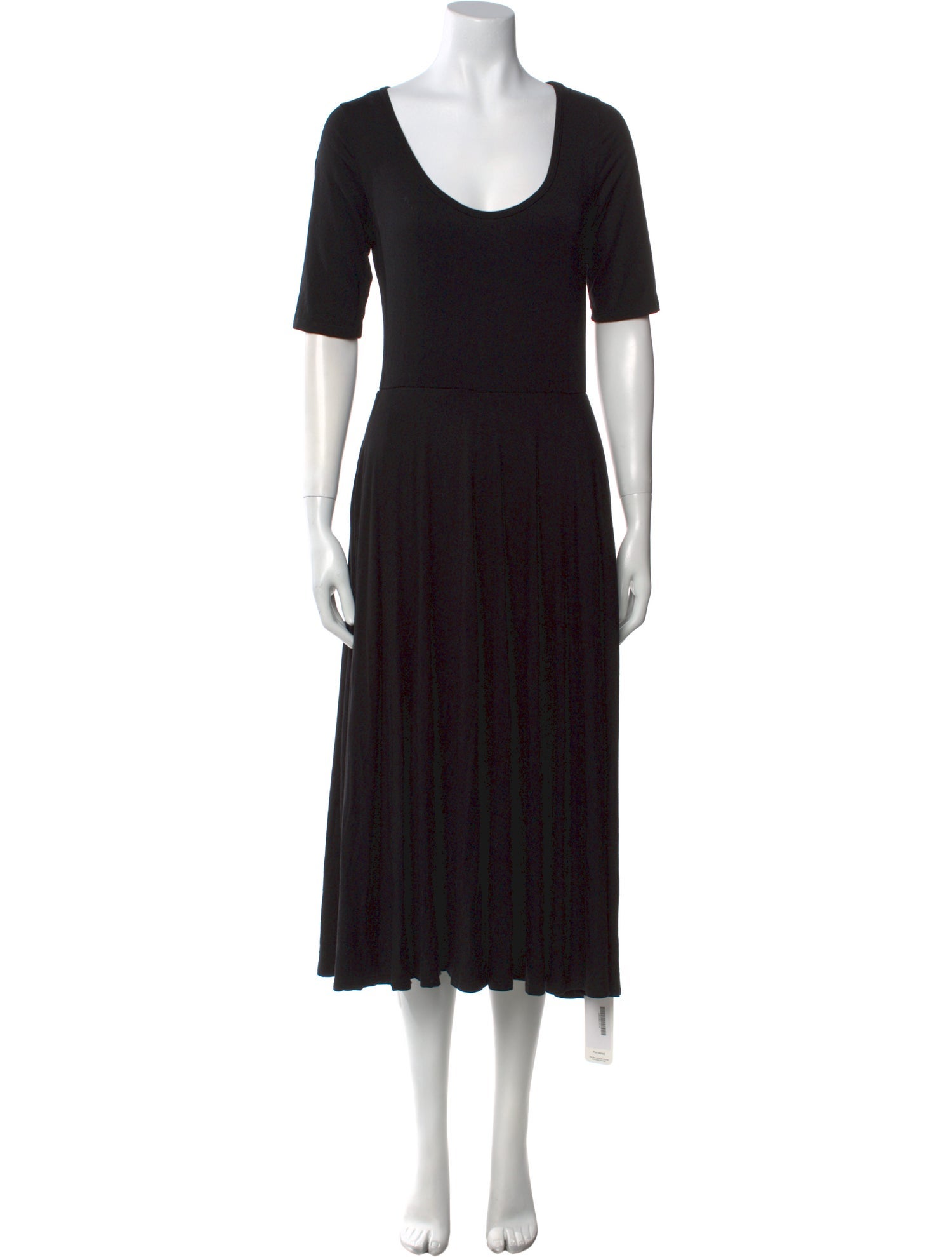 Reformation Scoop Neck Midi Length Dress