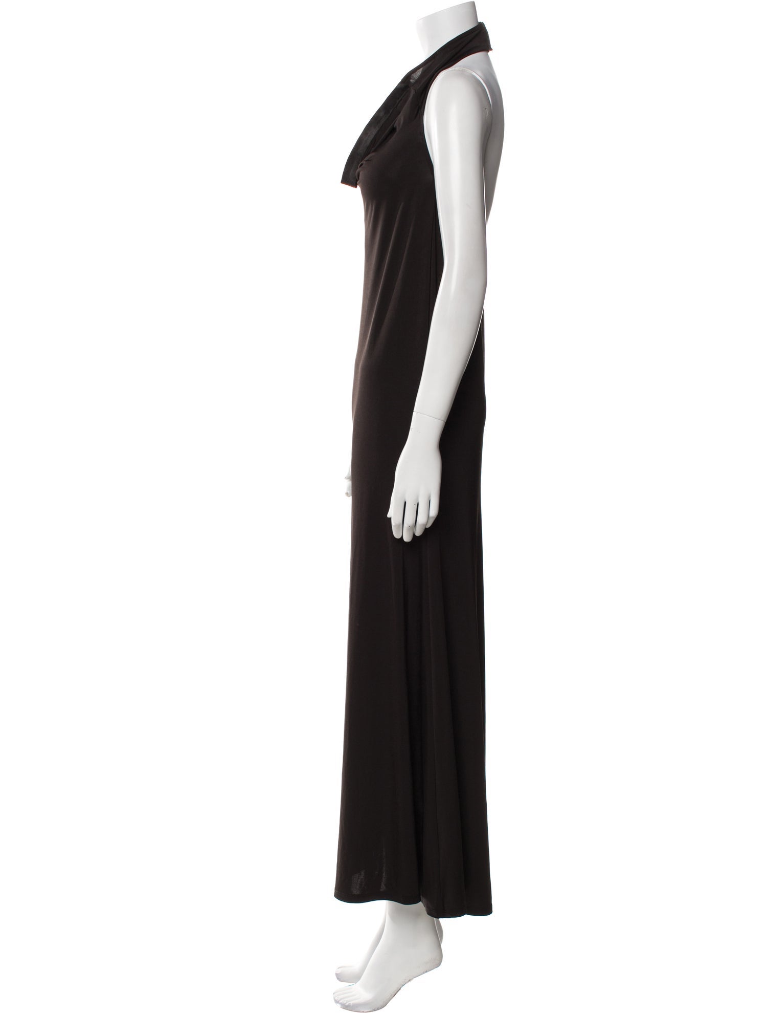 Reformation Cowl Neck Long Dress