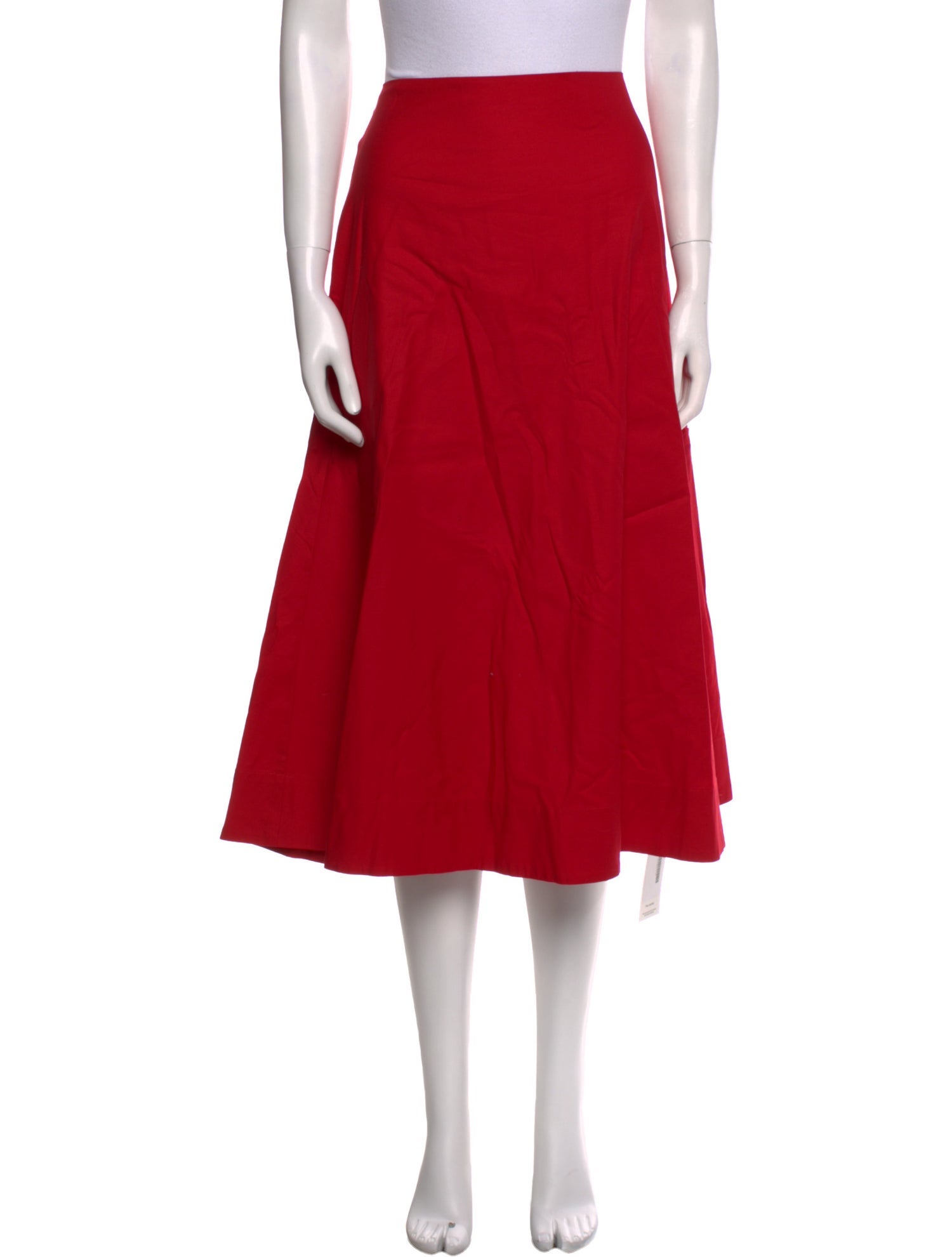 Reformation Ruffle Embellishment Midi Length Skirt