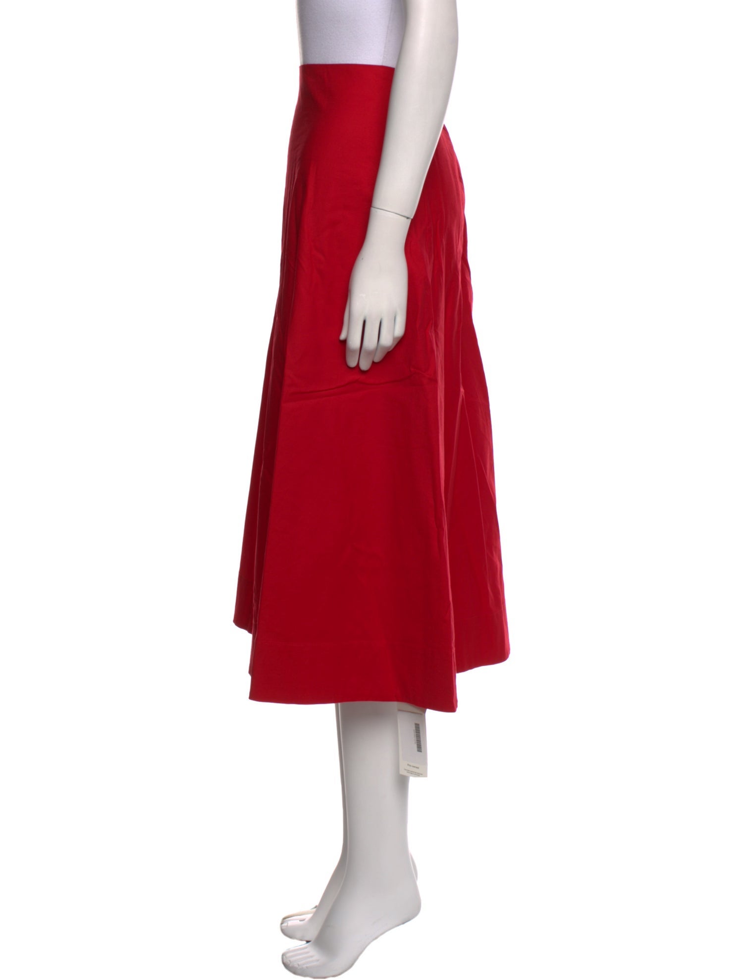 Reformation Ruffle Embellishment Midi Length Skirt