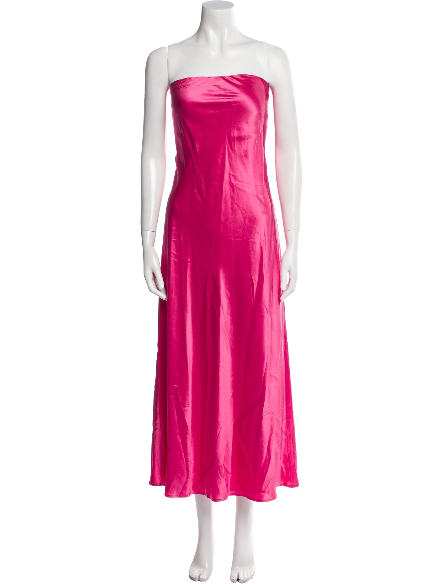 Reformation Silk Midi Length Dress