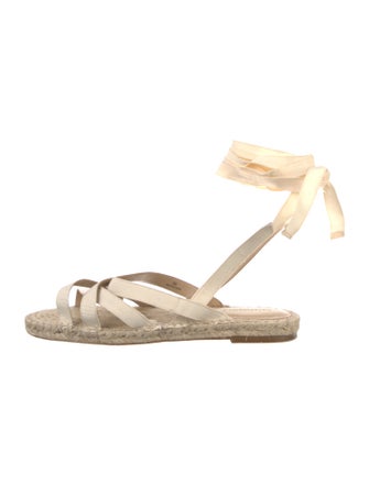 Reformation Raffia Printed Espadrilles