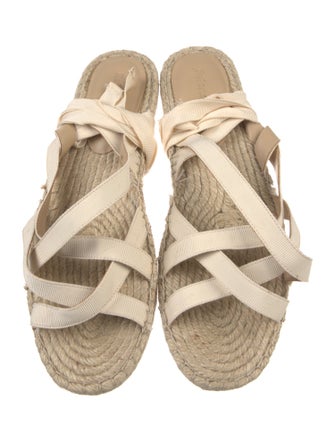 Reformation Raffia Printed Espadrilles