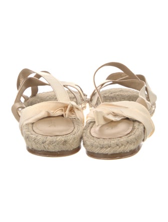 Reformation Raffia Printed Espadrilles
