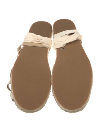 Reformation Raffia Printed Espadrilles