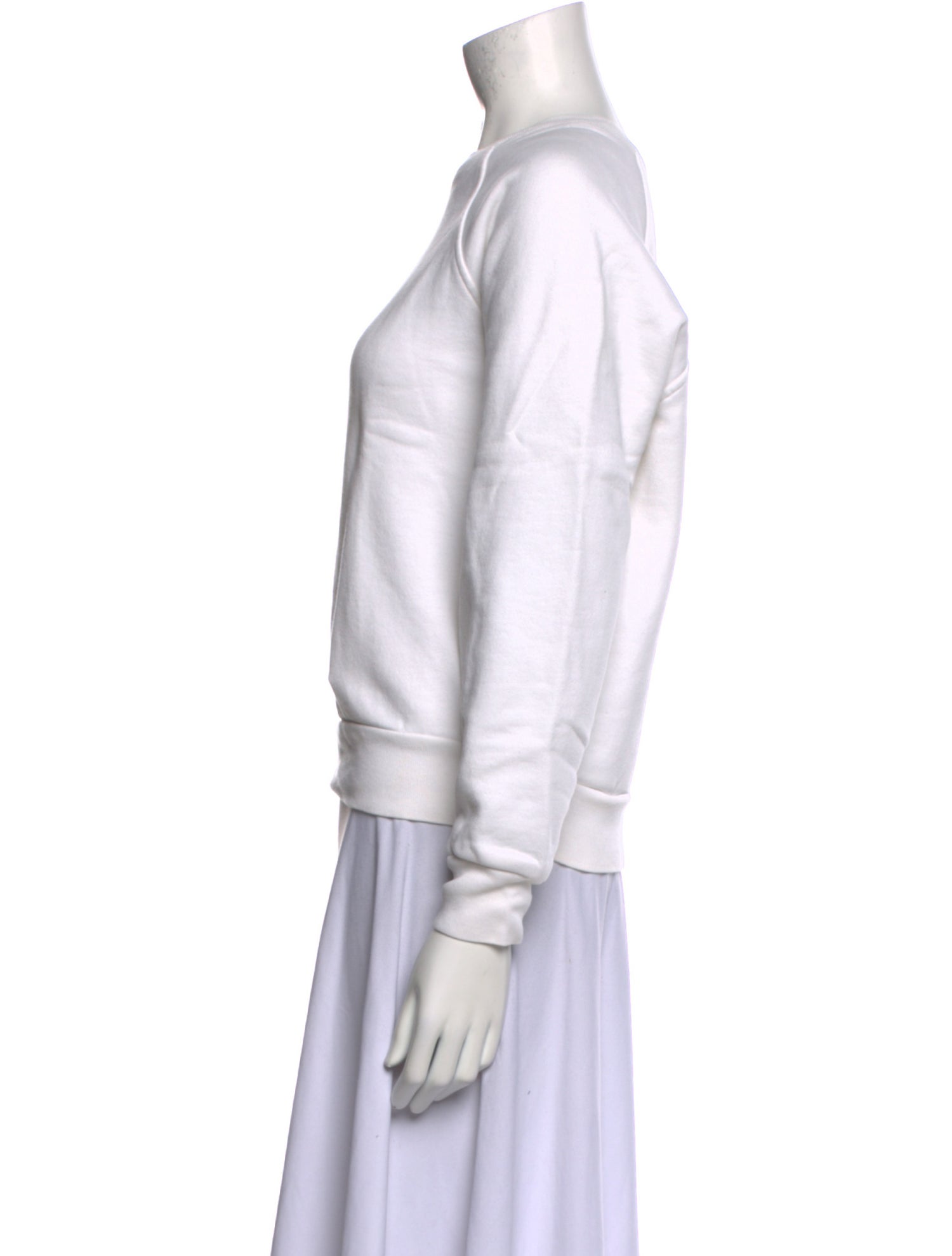 Reformation Crew Neck Long Sleeve Sweatshirt