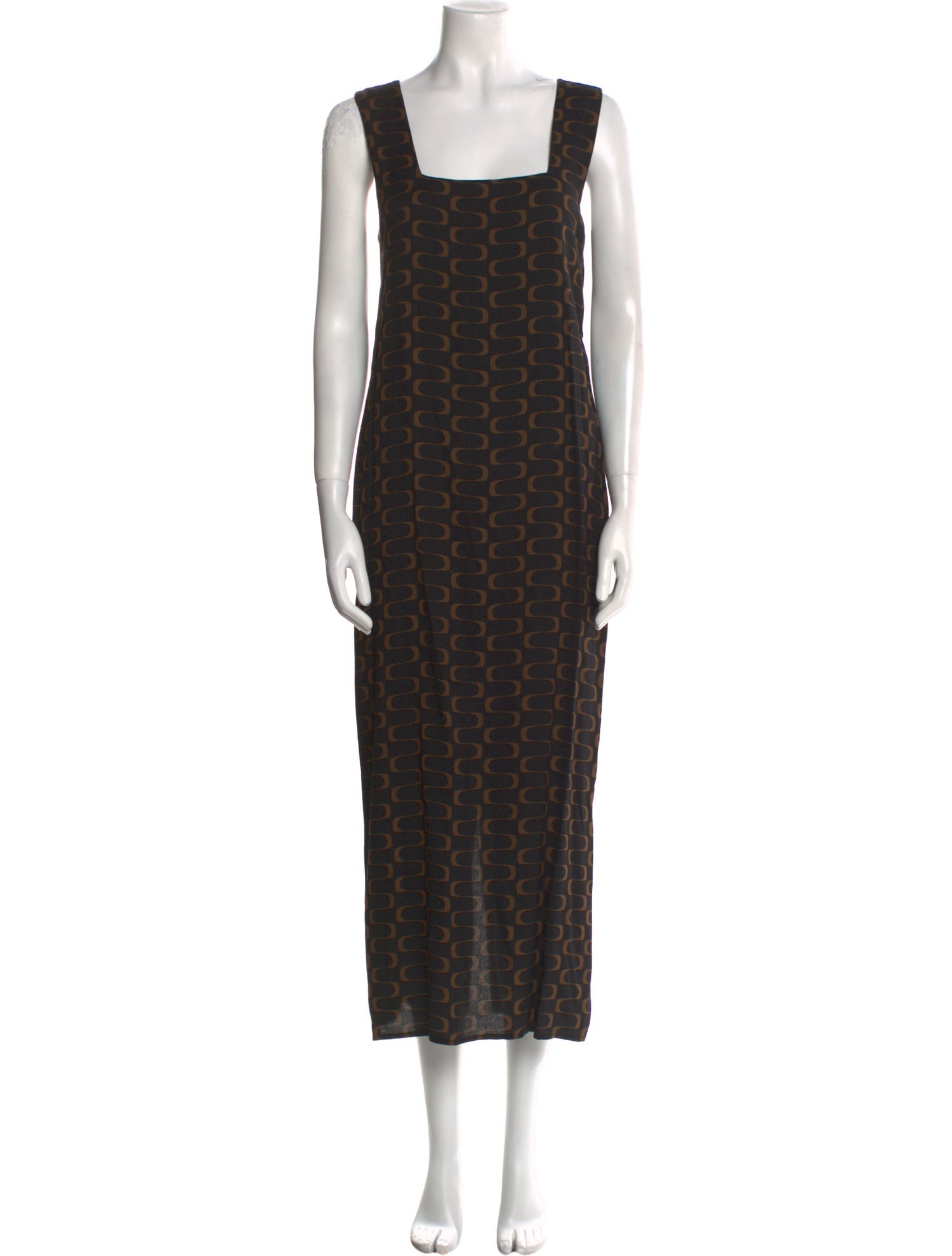 Reformation Printed Long Dress