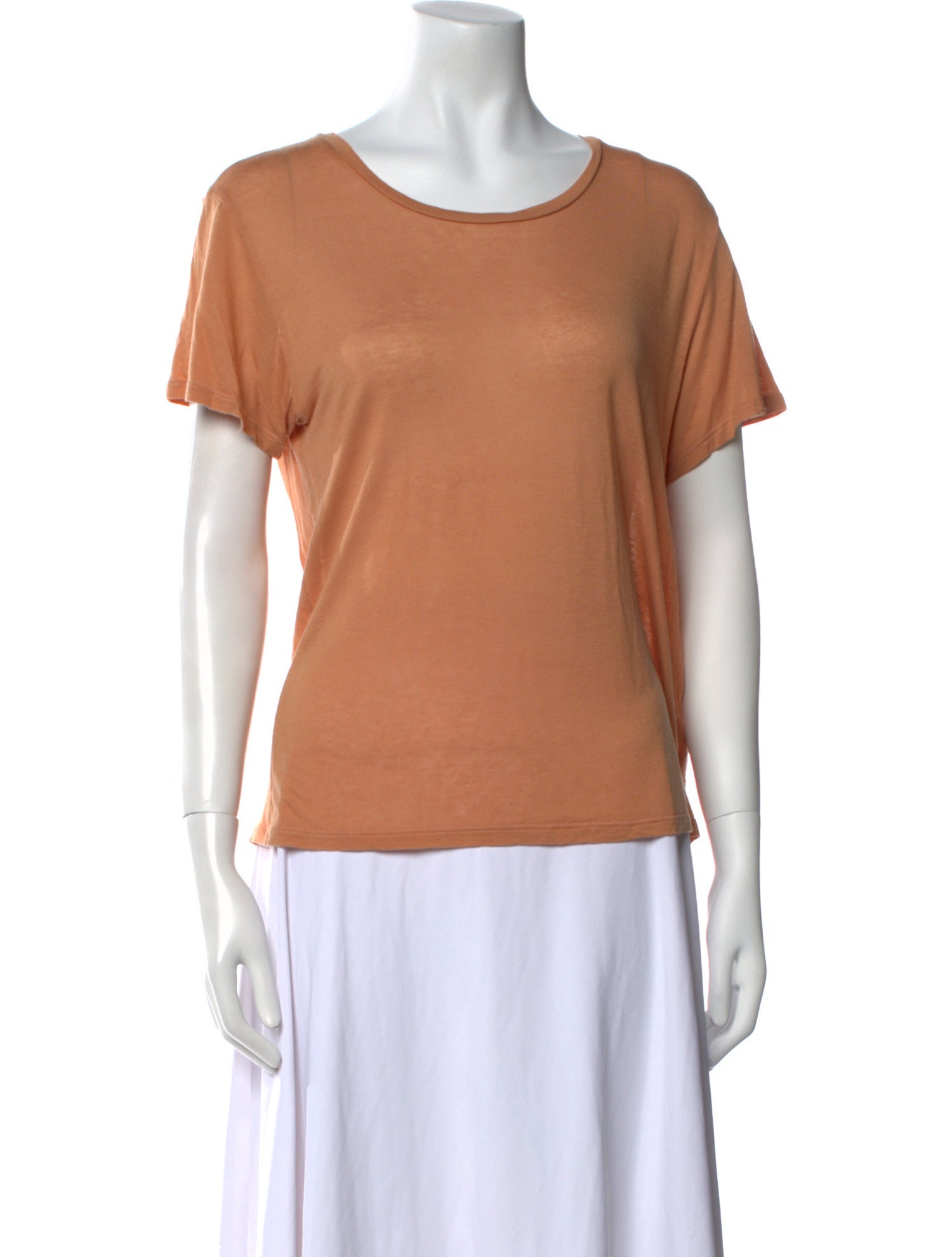 Reformation Scoop Neck Short Sleeve T-Shirt