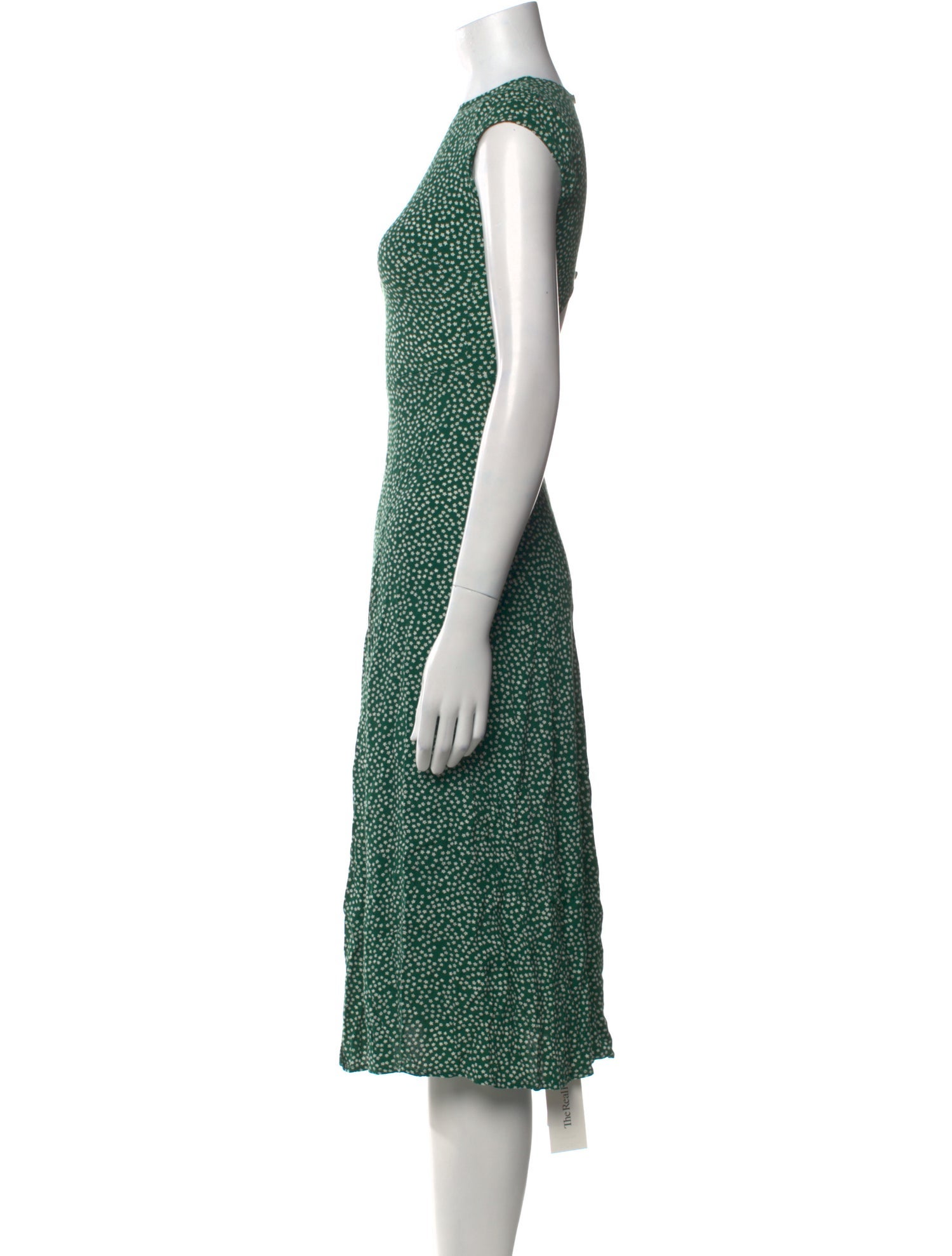 Reformation Printed Midi Length Dress