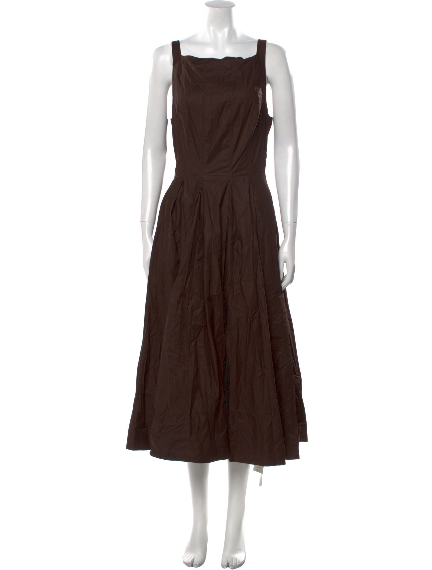 Reformation Square Neckline Long Dress