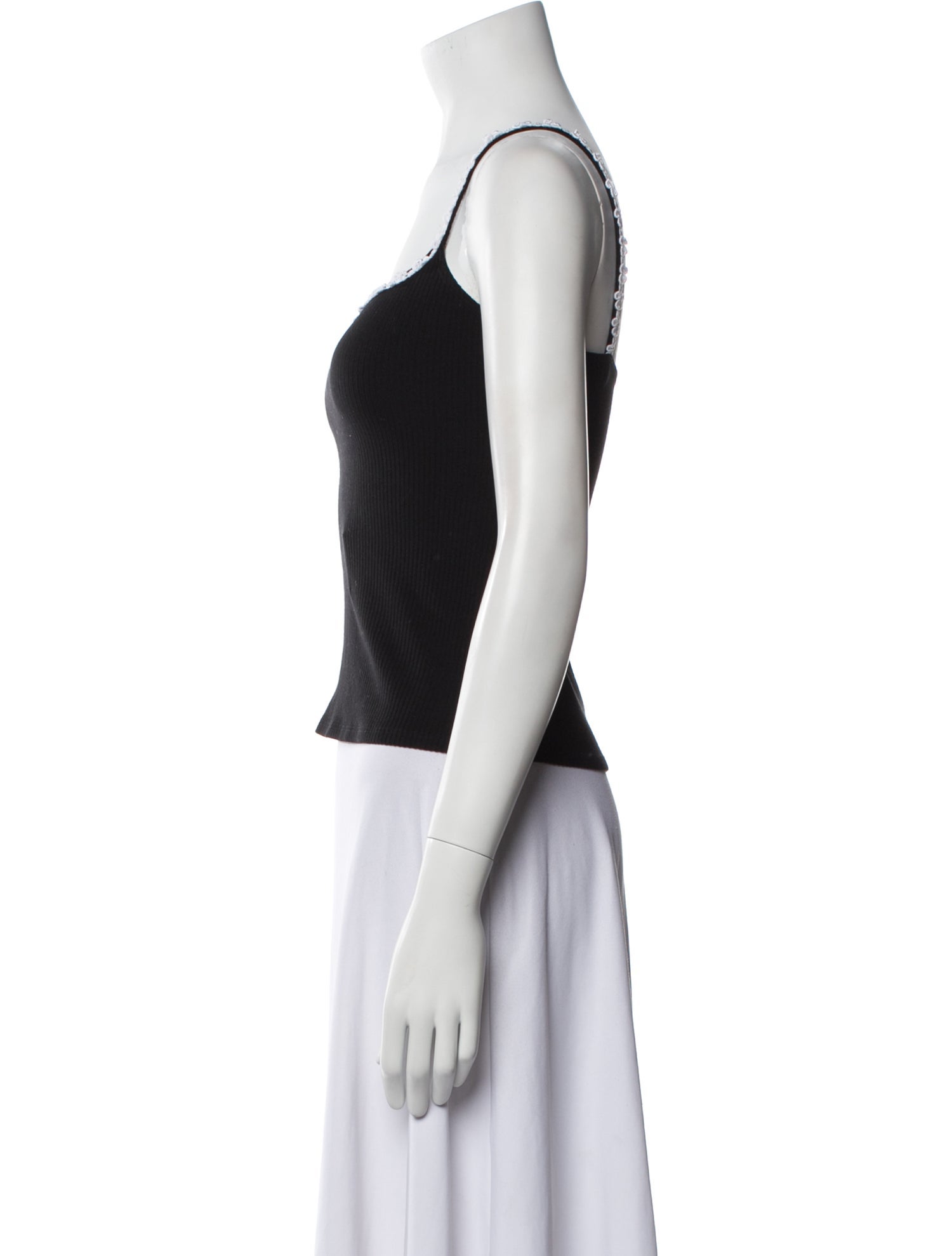 Reformation Square Neckline Sleeveless Top