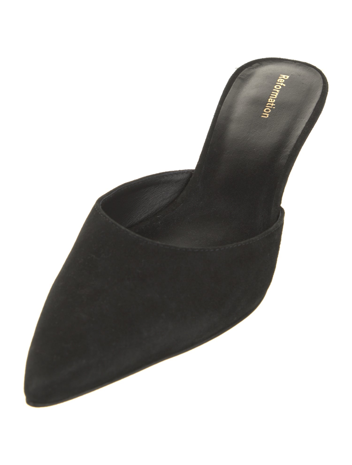 Reformation Suede Mules