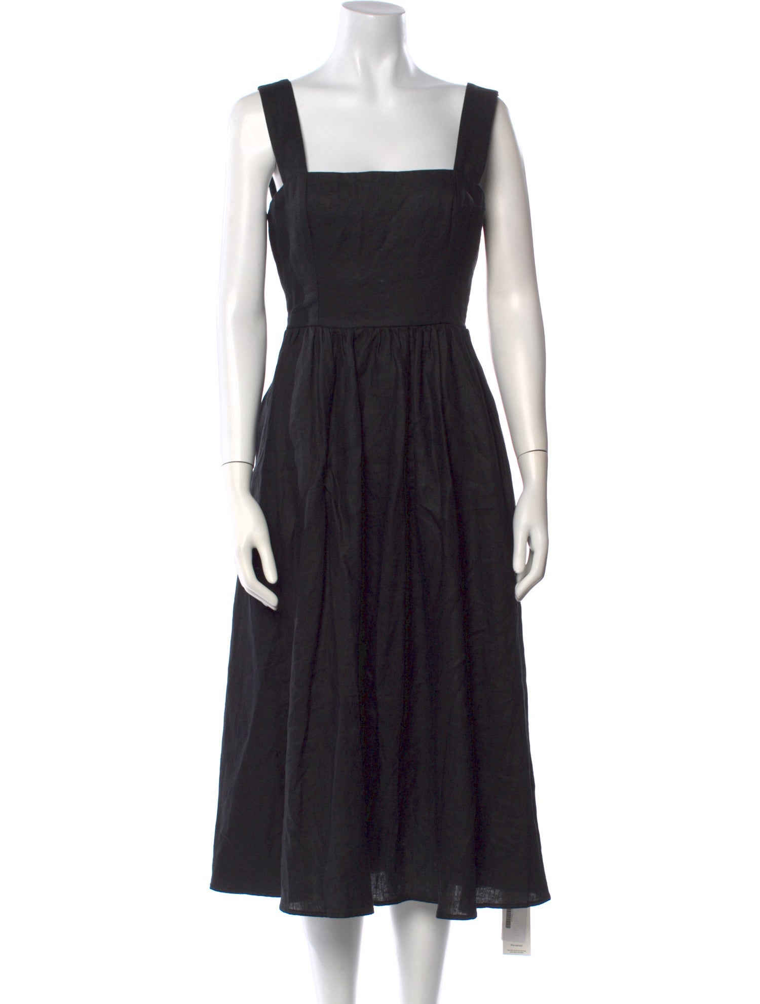 Reformation Linen Midi Length Dress