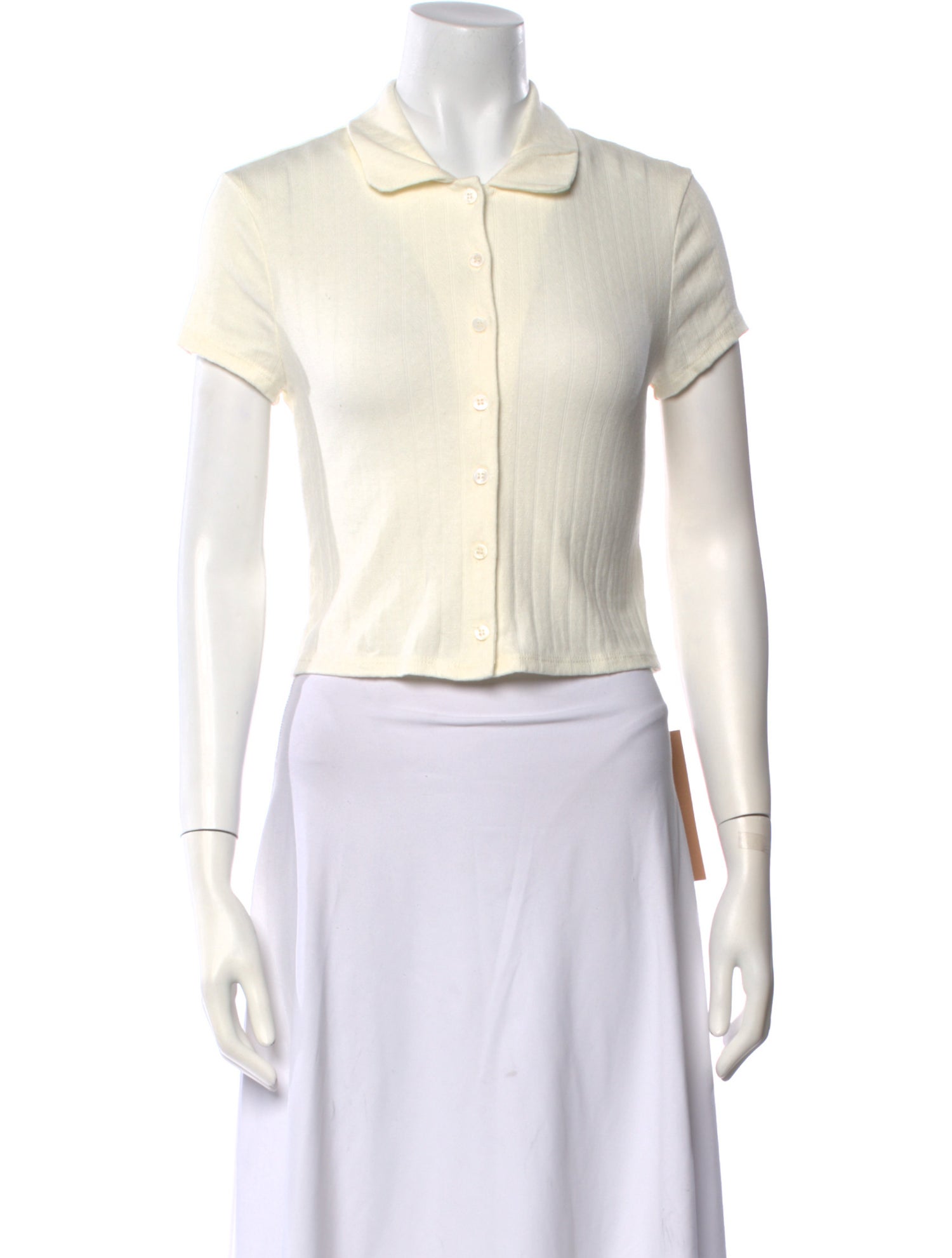 Reformation Short Sleeve Crop Top w/ Tags