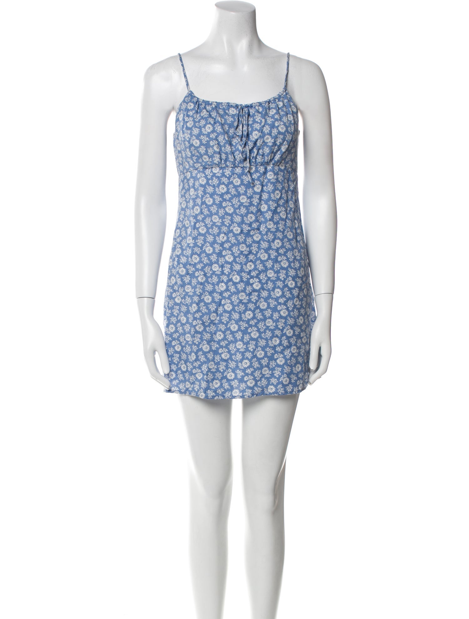 Reformation Floral Print Mini Dress