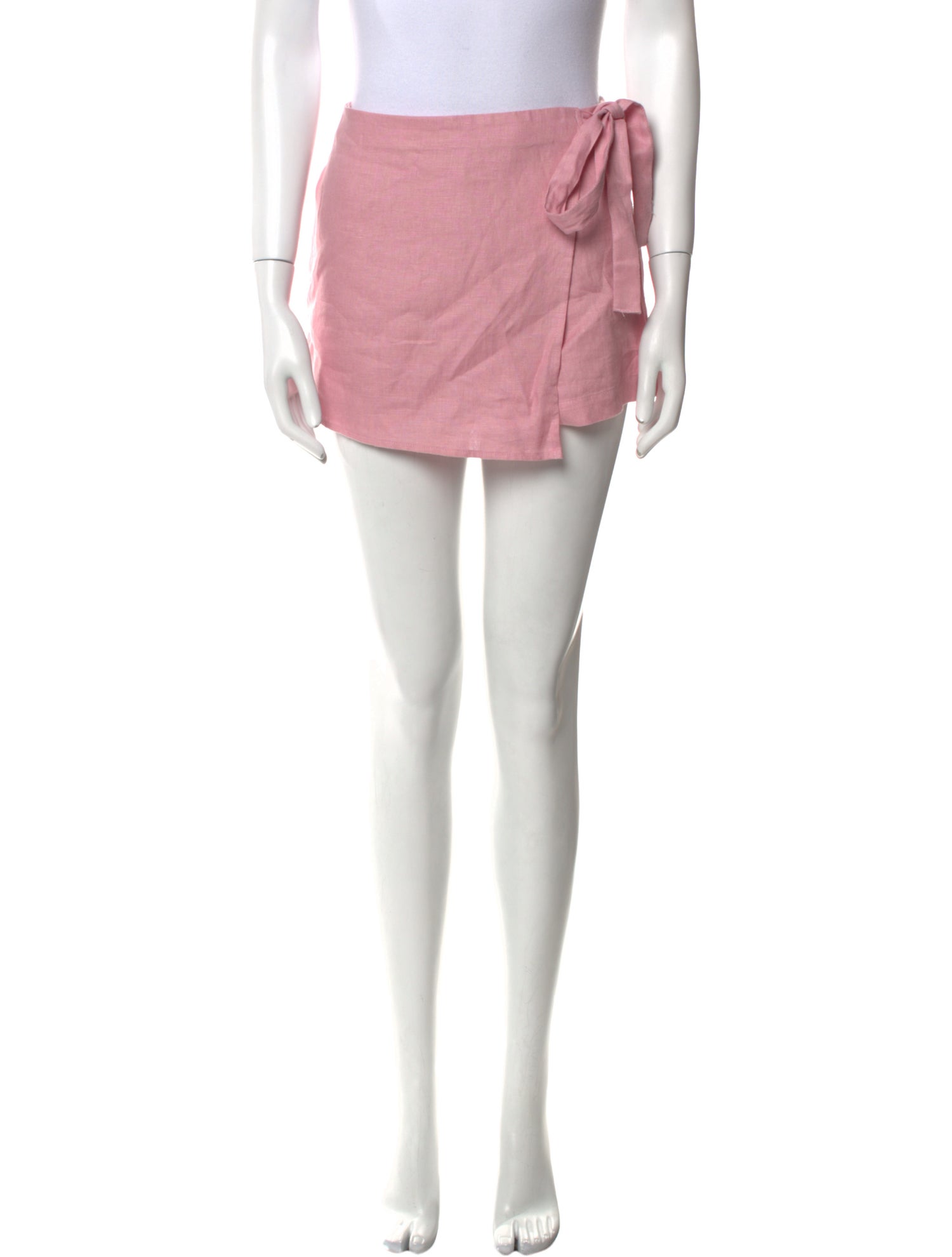 Reformation Linen Mini Skirt