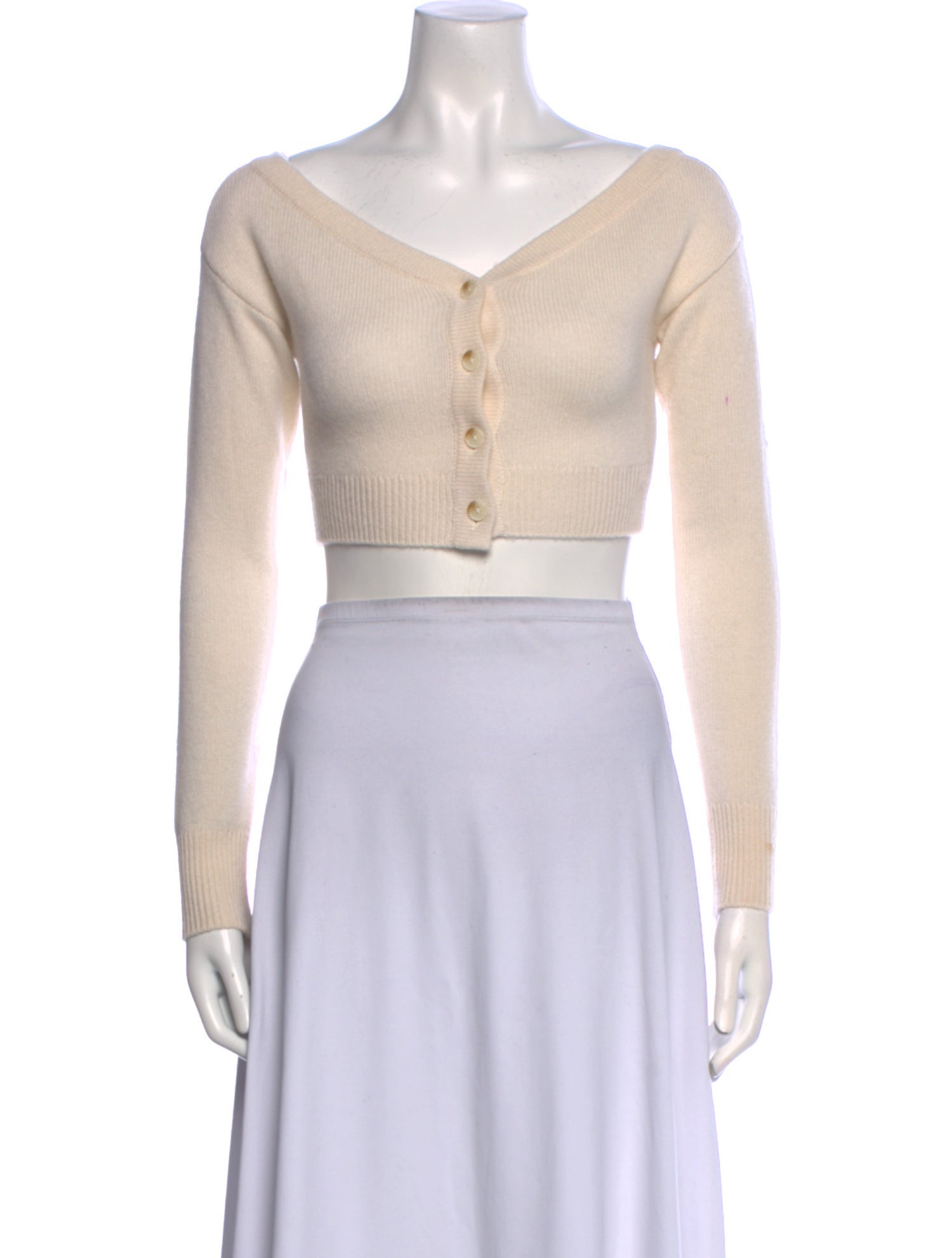 Reformation Cashmere V-Neck Sweater