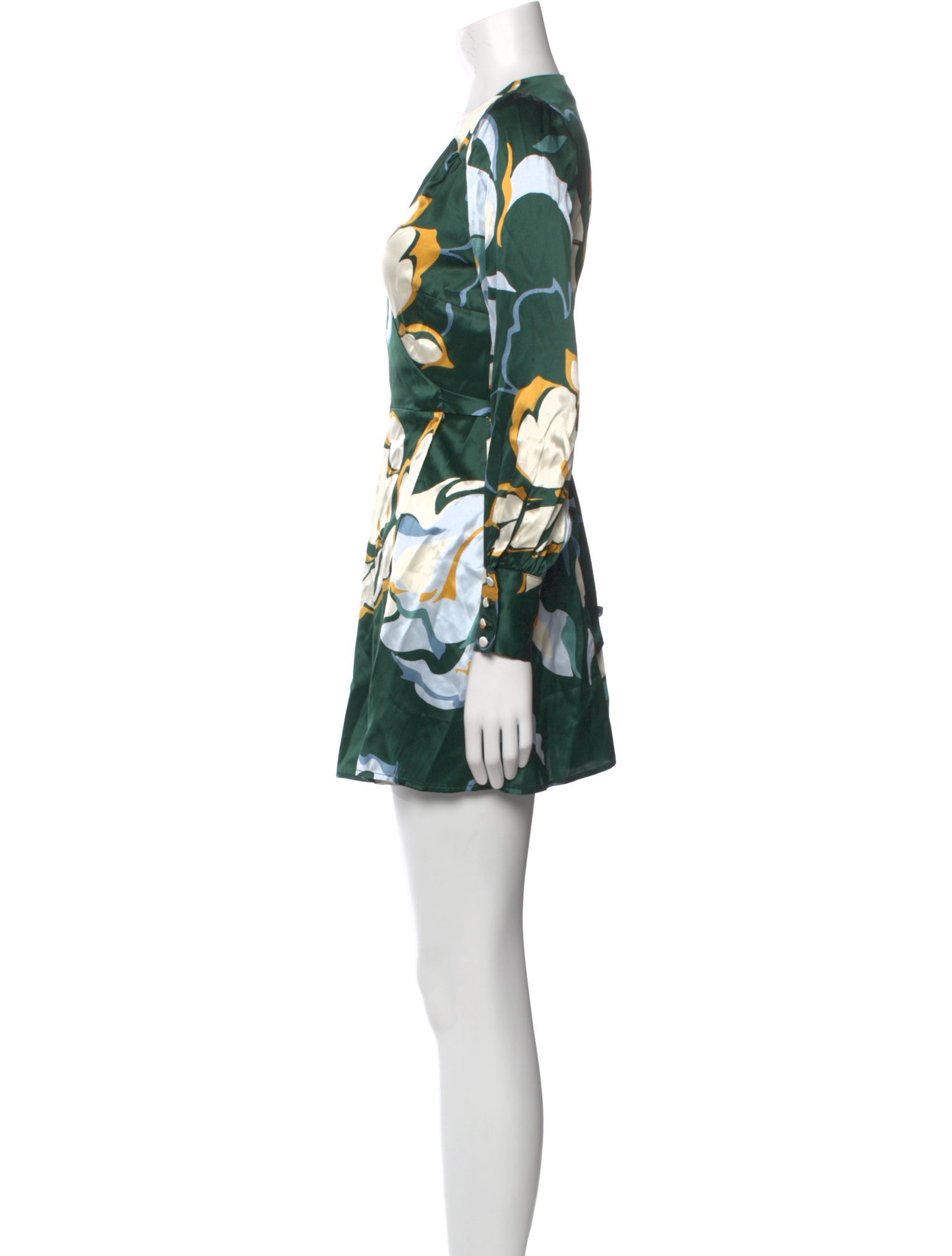 Reformation Silk Mini Dress