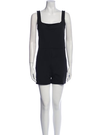 Reformation Square Neckline Romper