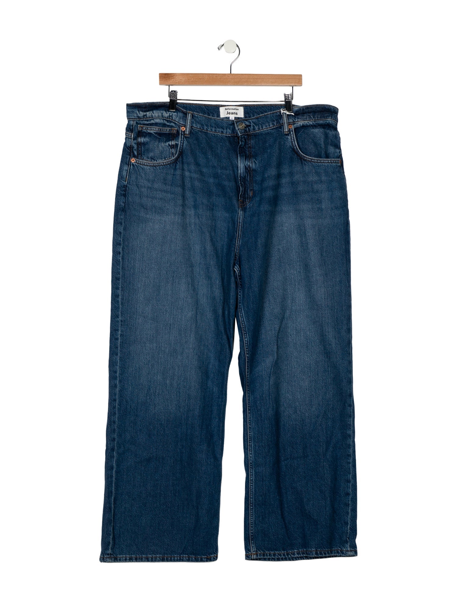 Reformation High-Rise Wide Leg Jeans