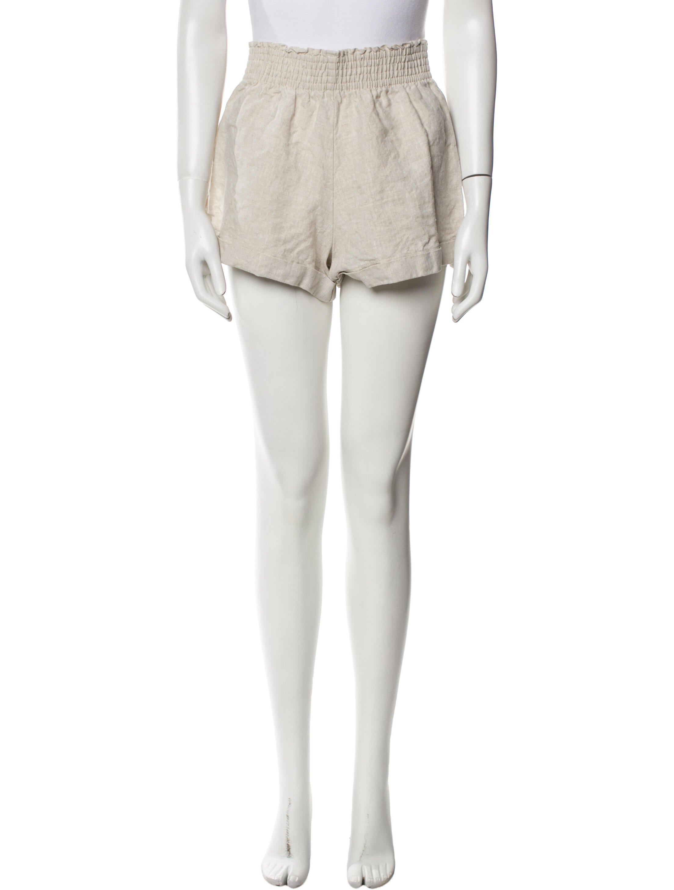 Reformation Linen Mini Shorts