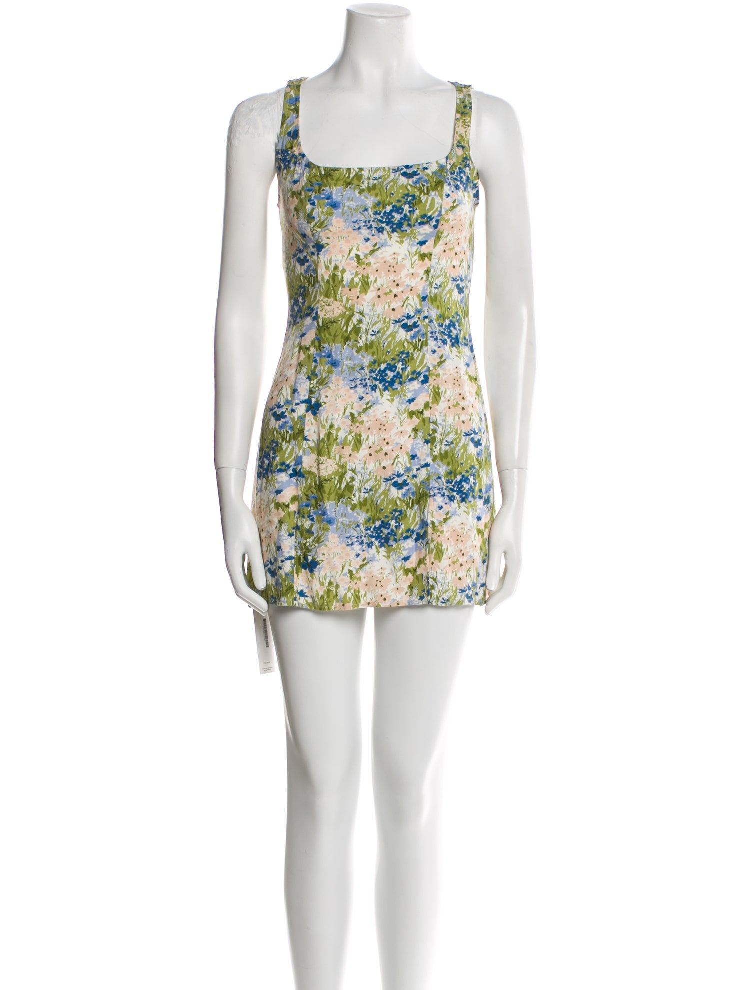 Reformation Floral Print Mini Dress