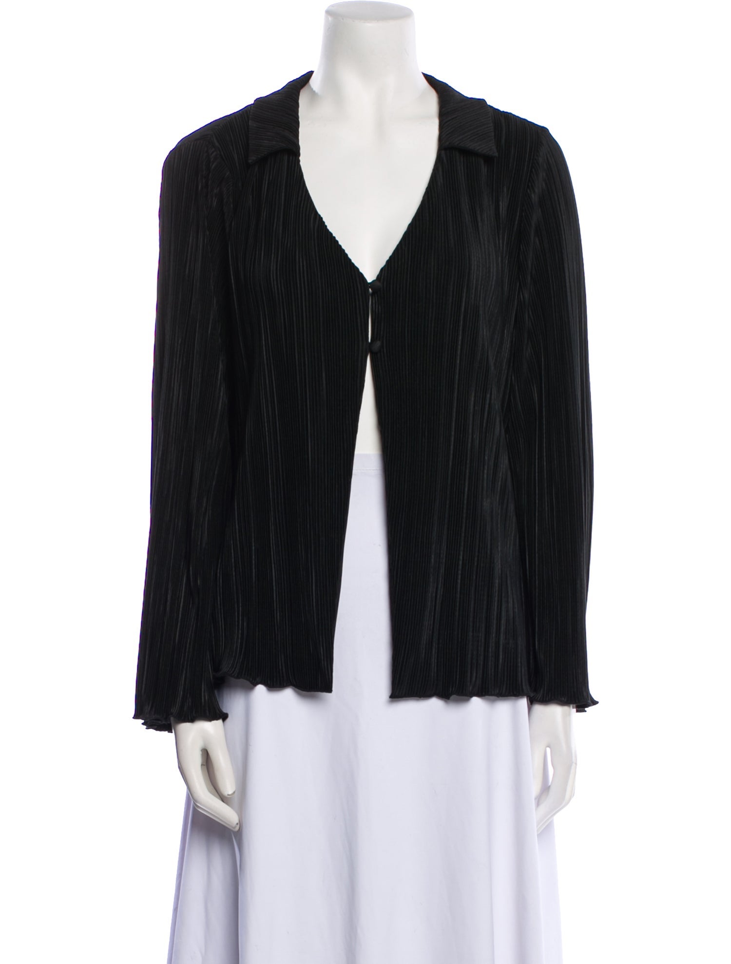 Reformation V-Neck Long Sleeve Blouse