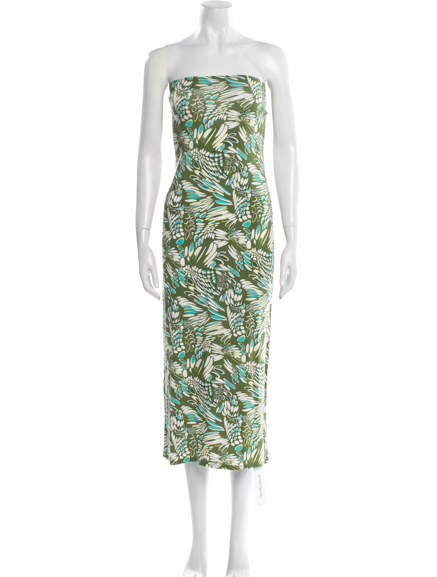Reformation Printed Midi Length Dress