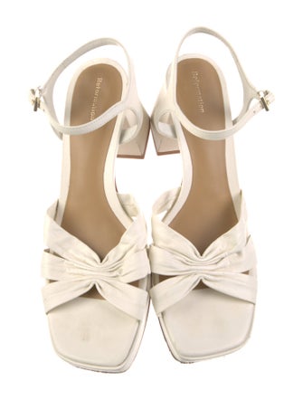 Reformation Leather Sandals