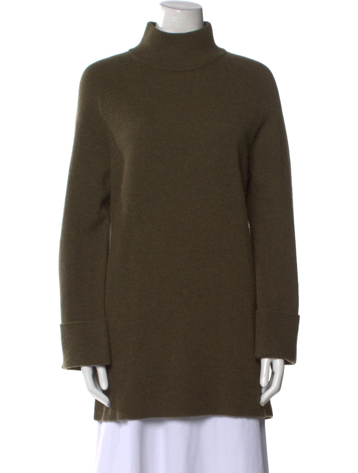 Reformation Merino Wool Mock Neck Sweater