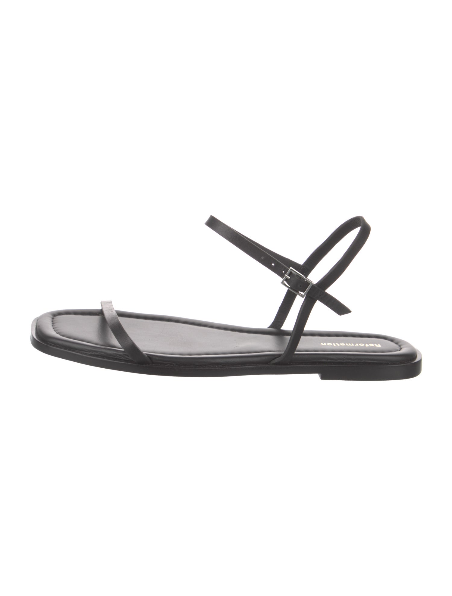 Reformation Leather Slingback Sandals