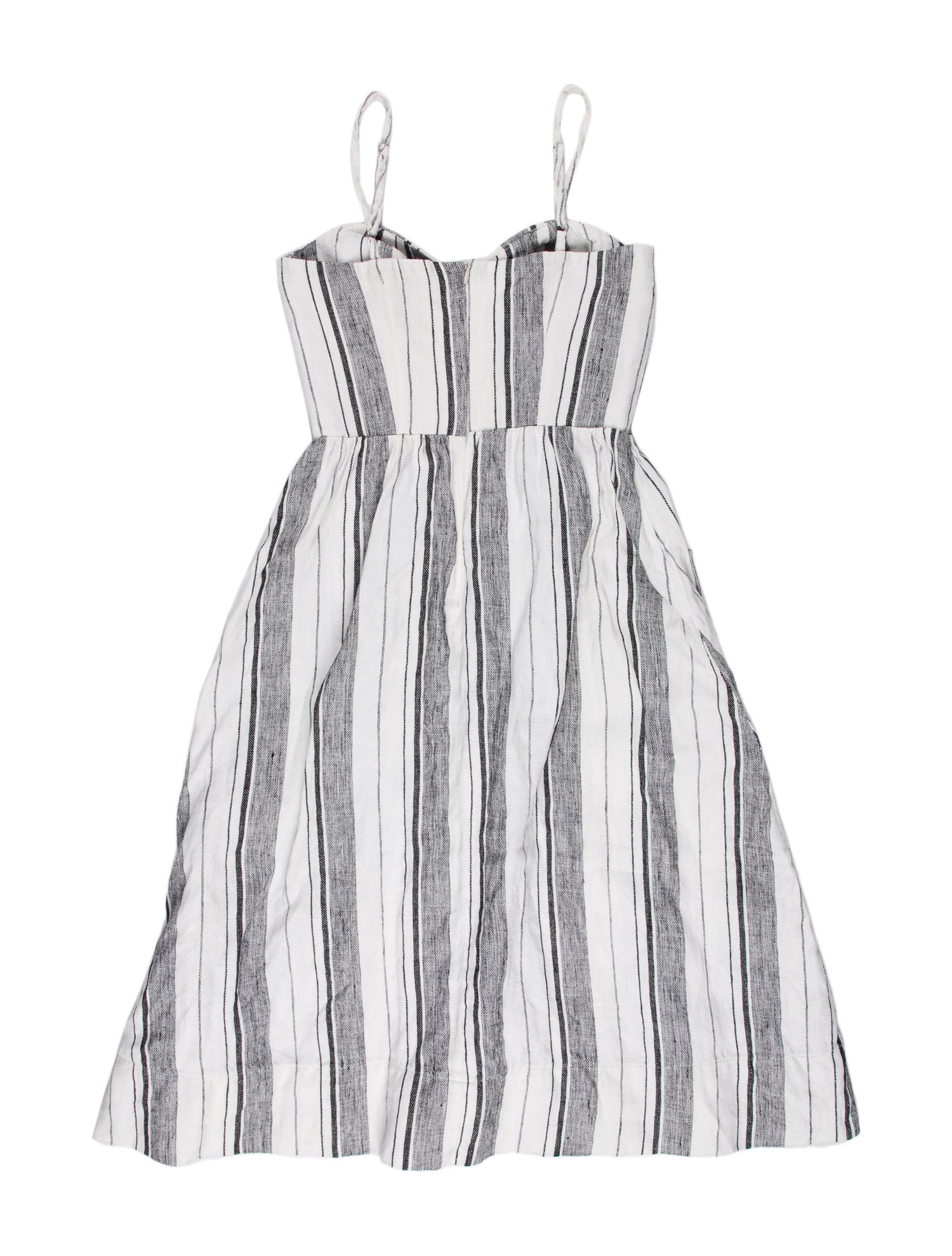 Reformation Linen Knee-Length Dress