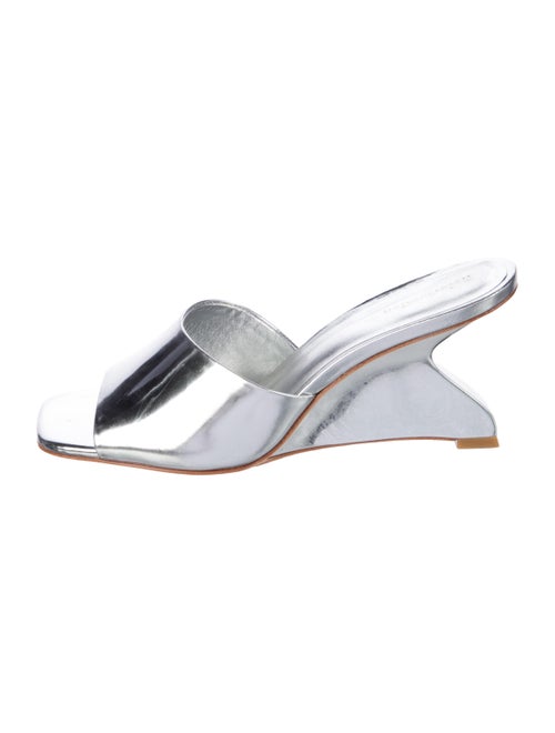 Reformation Patent Leather Slides