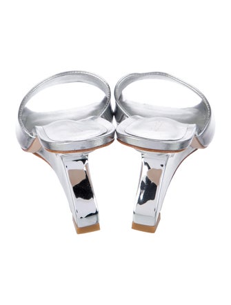 Reformation Patent Leather Slides