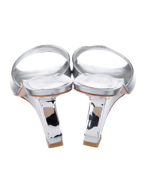 Reformation Patent Leather Slides