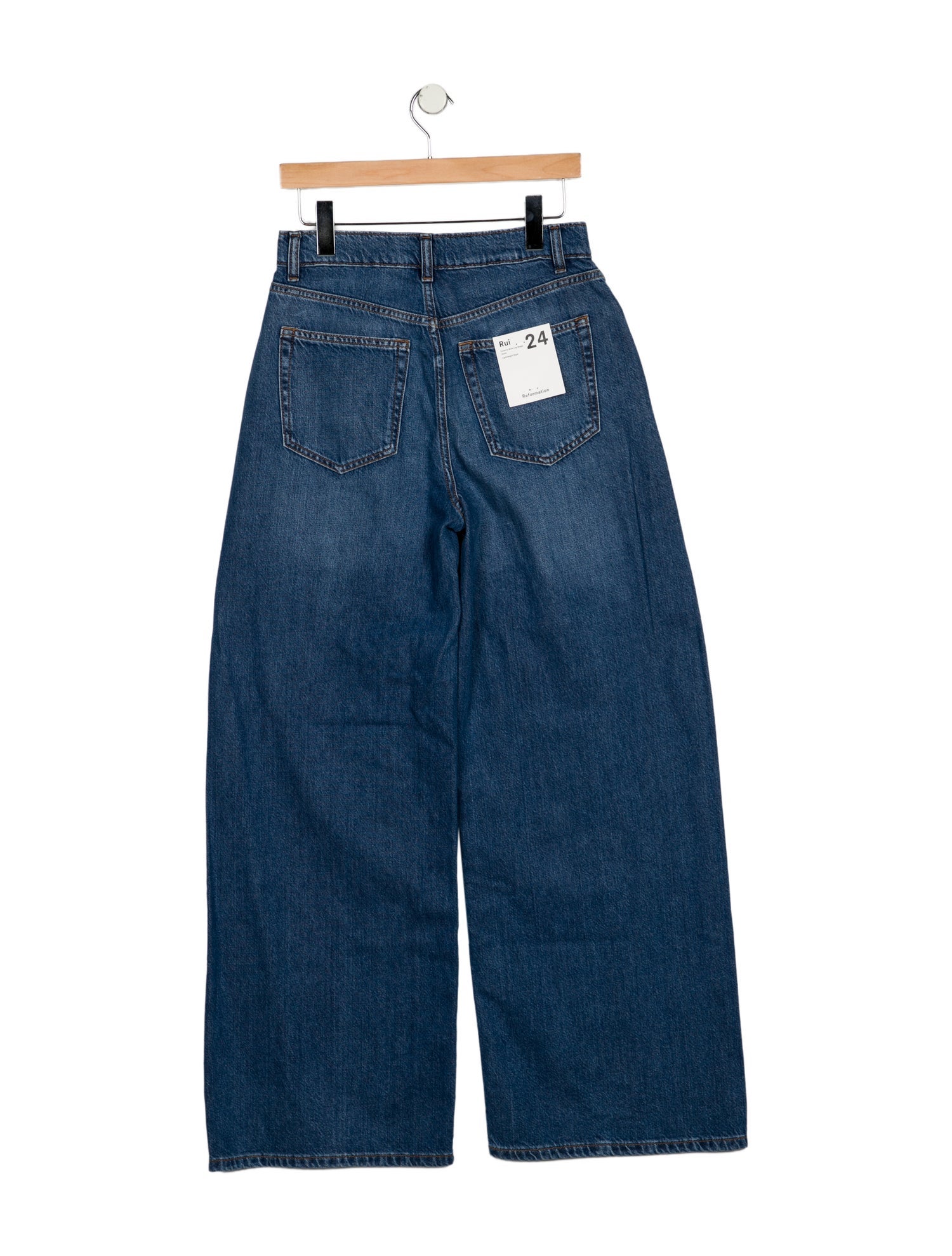 Reformation High-Rise Wide Leg Jeans