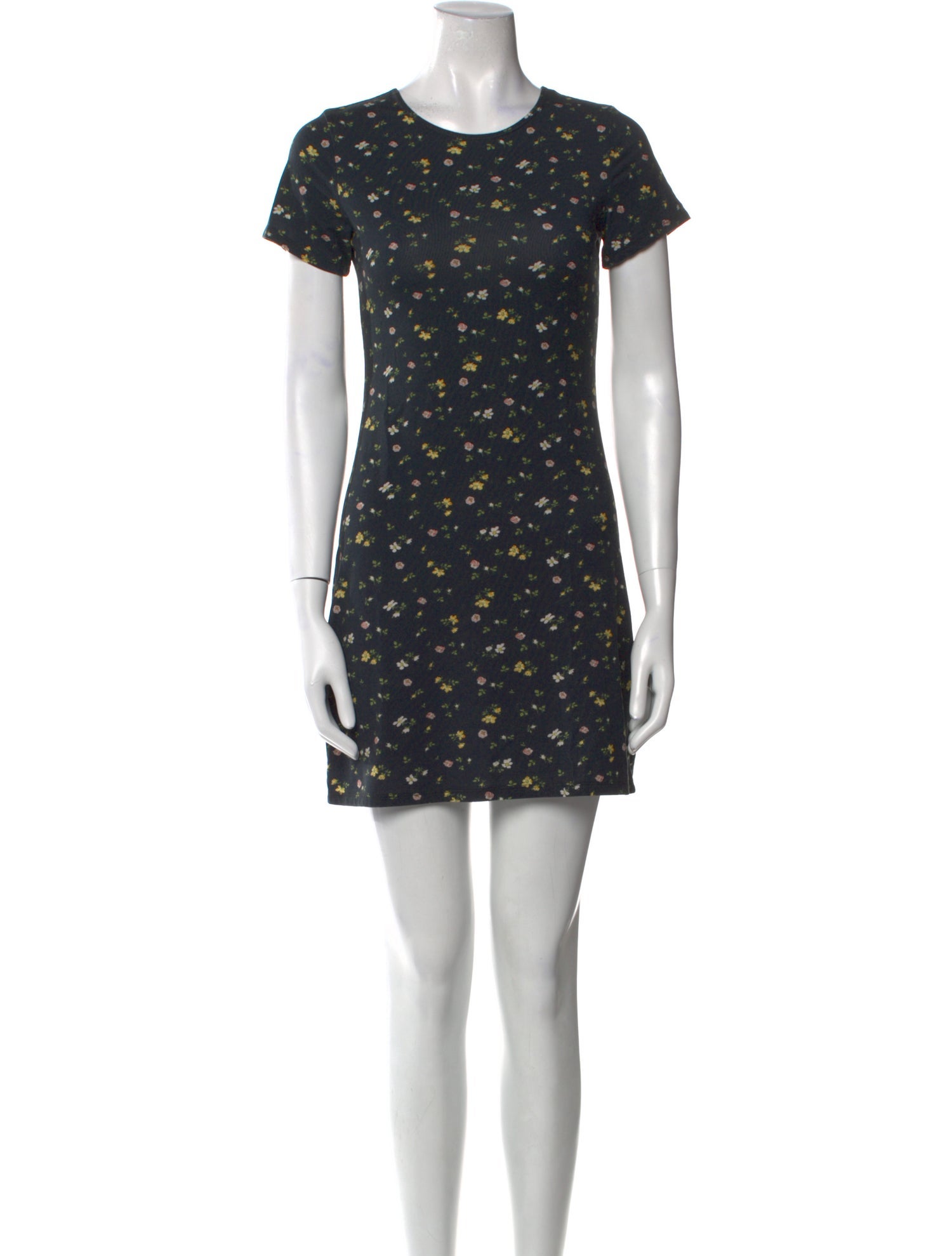 Reformation Floral Print Mini Dress