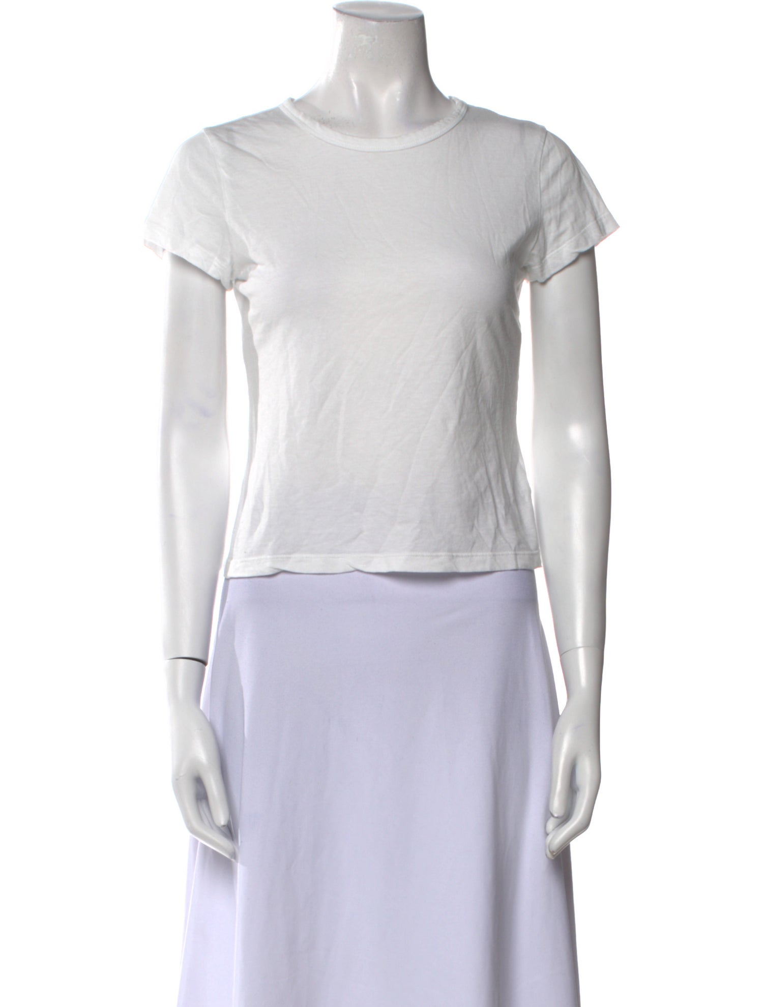 Reformation Scoop Neck Short Sleeve T-Shirt