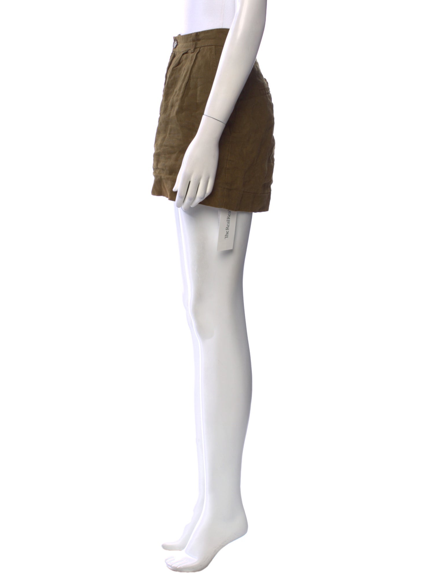 Reformation Linen Mini Shorts