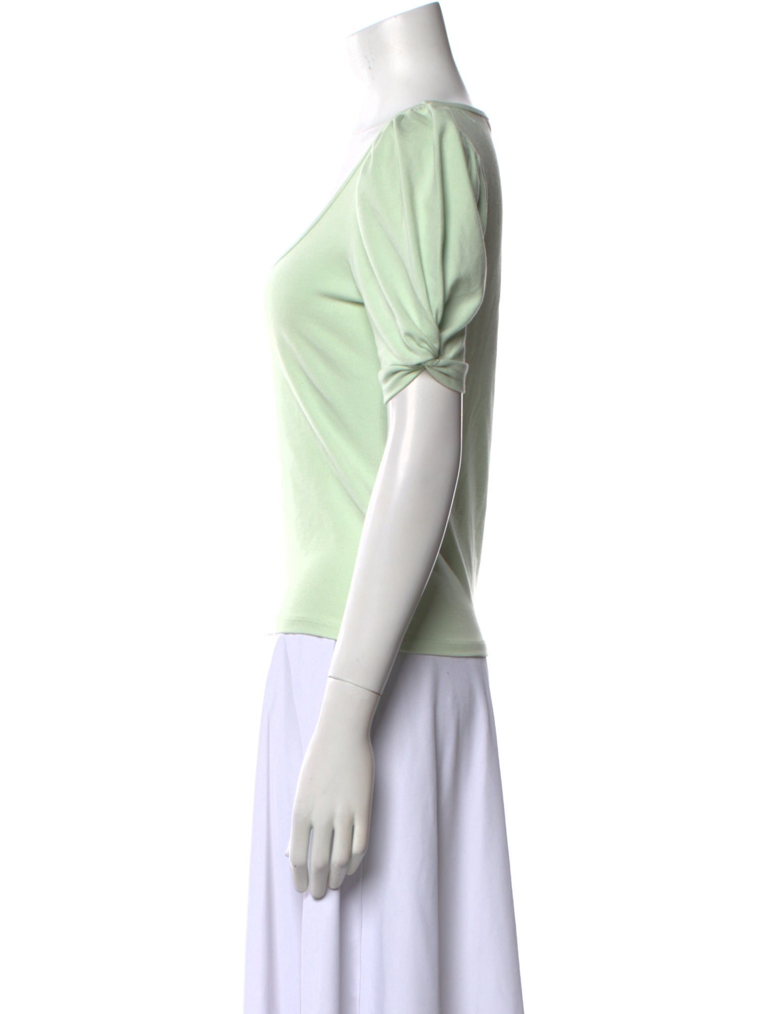 Reformation Scoop Neck Short Sleeve T-Shirt