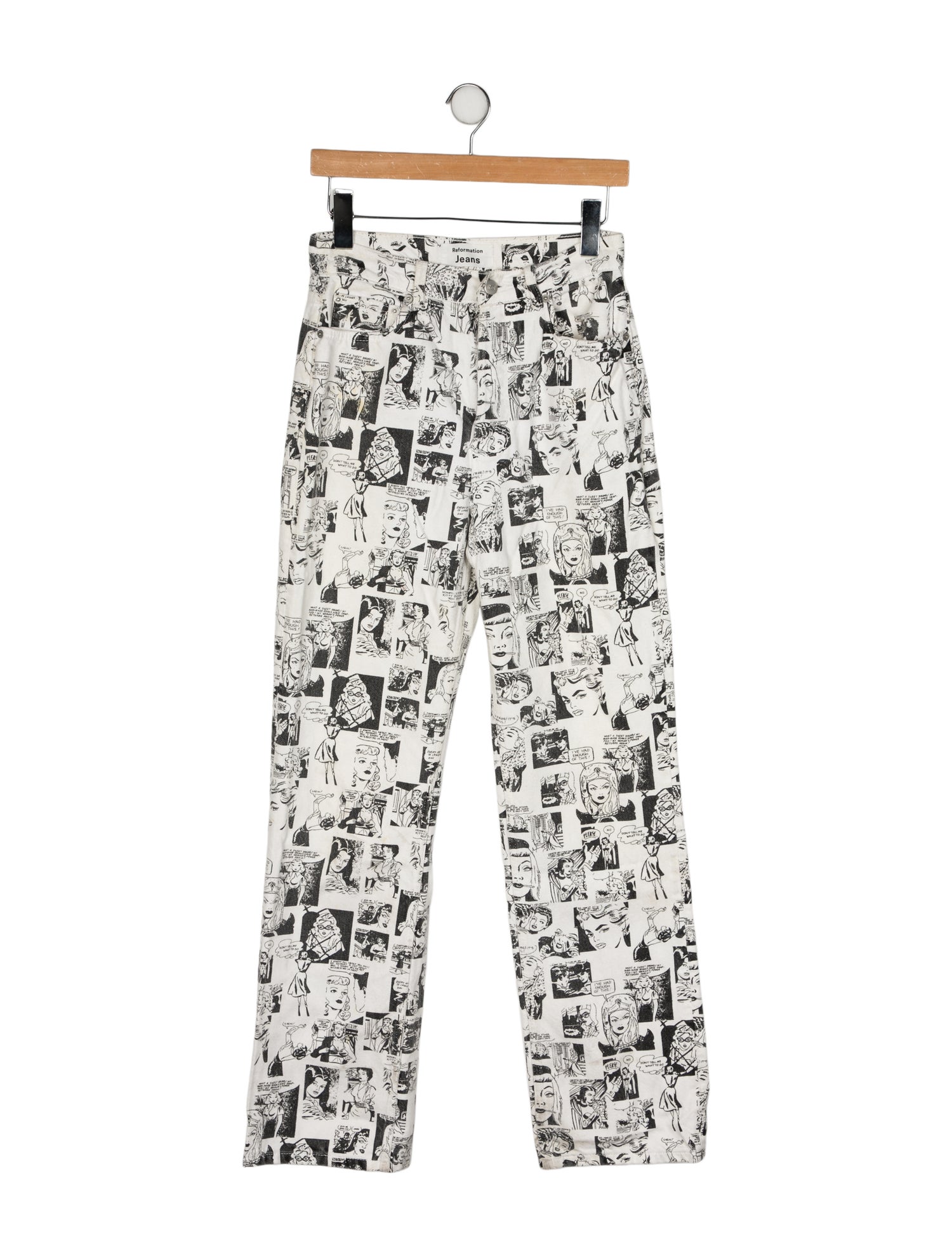 Reformation High-Rise Wide Leg Jeans