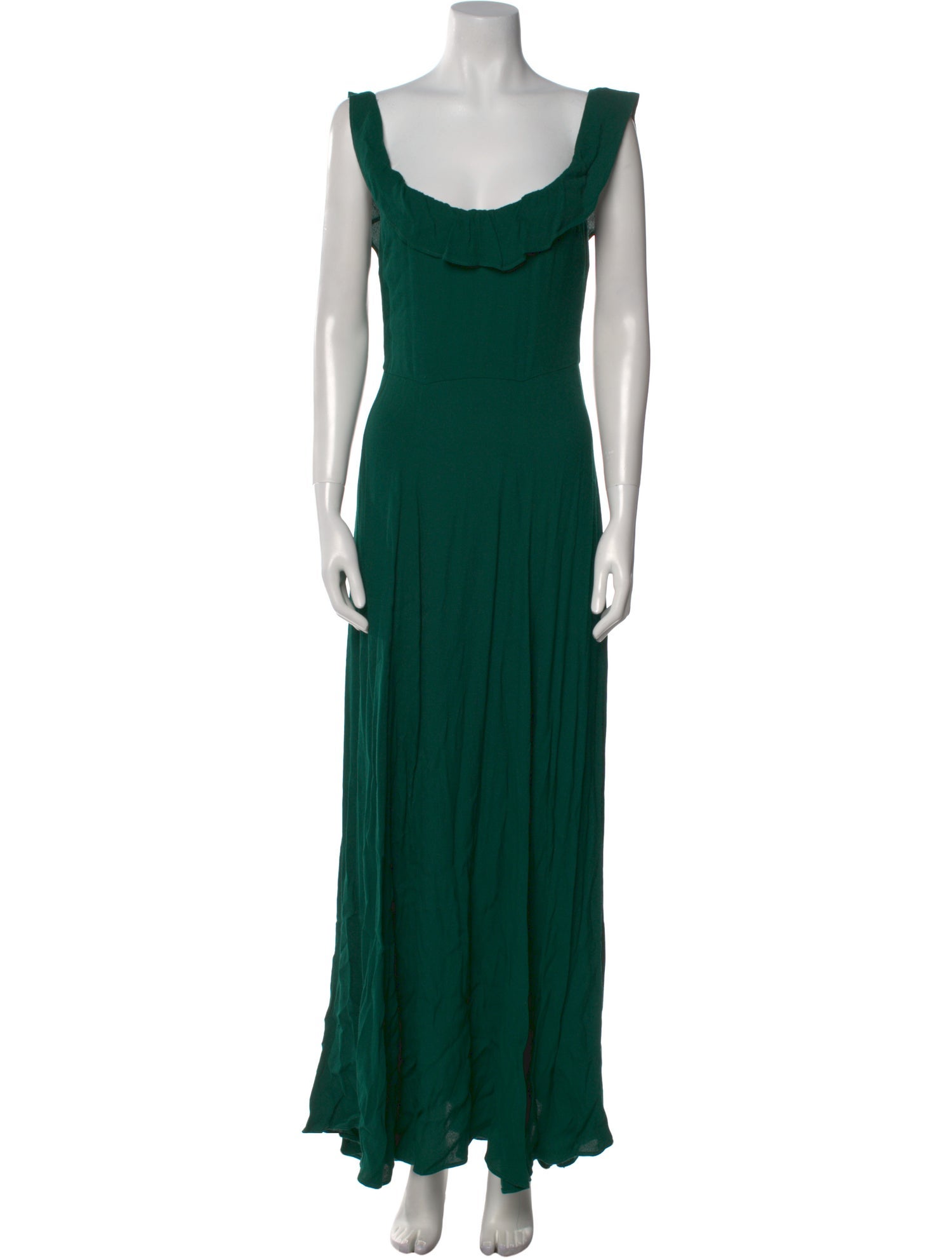 Reformation Cowl Neck Long Dress