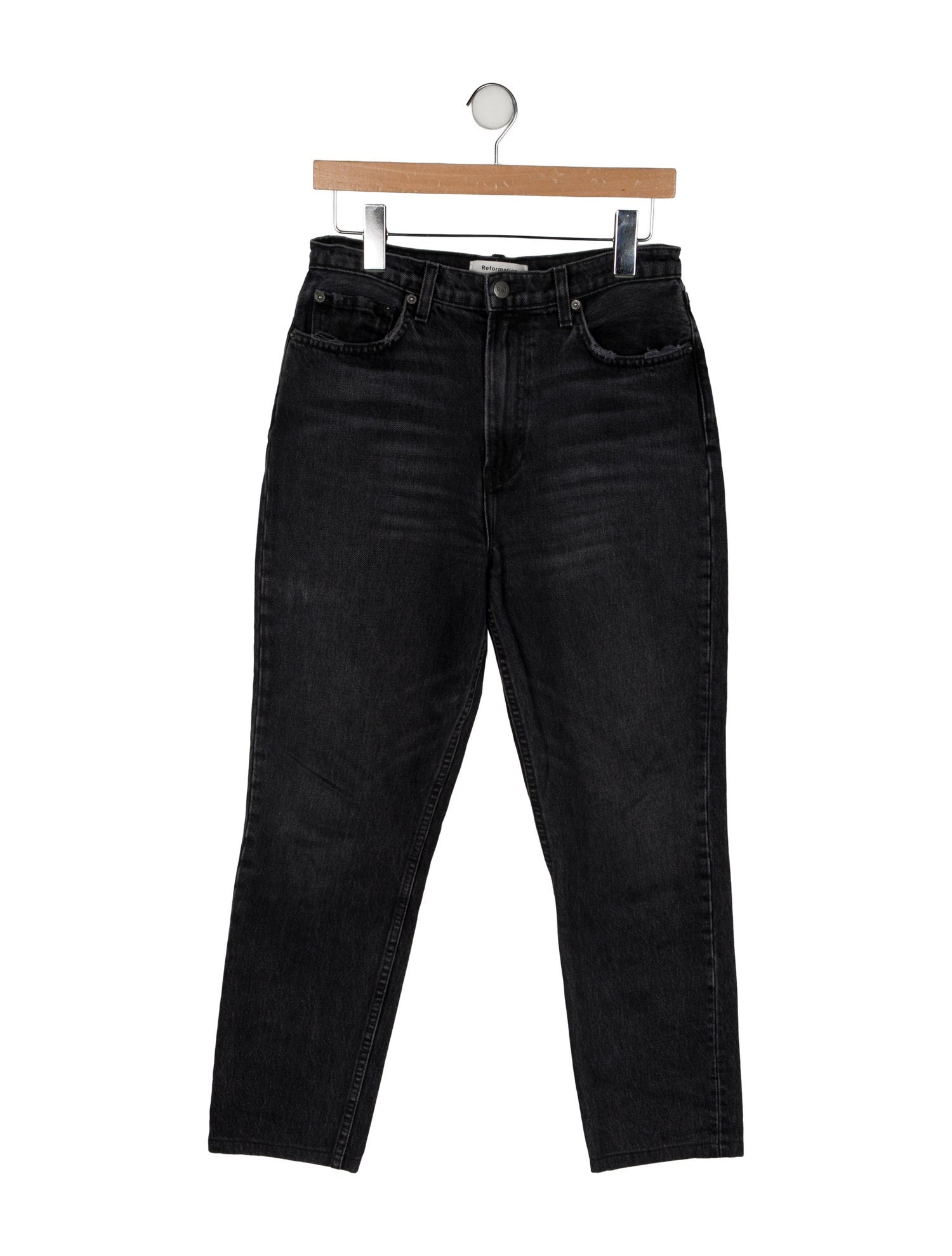 Reformation High-Rise Straight Leg Jeans