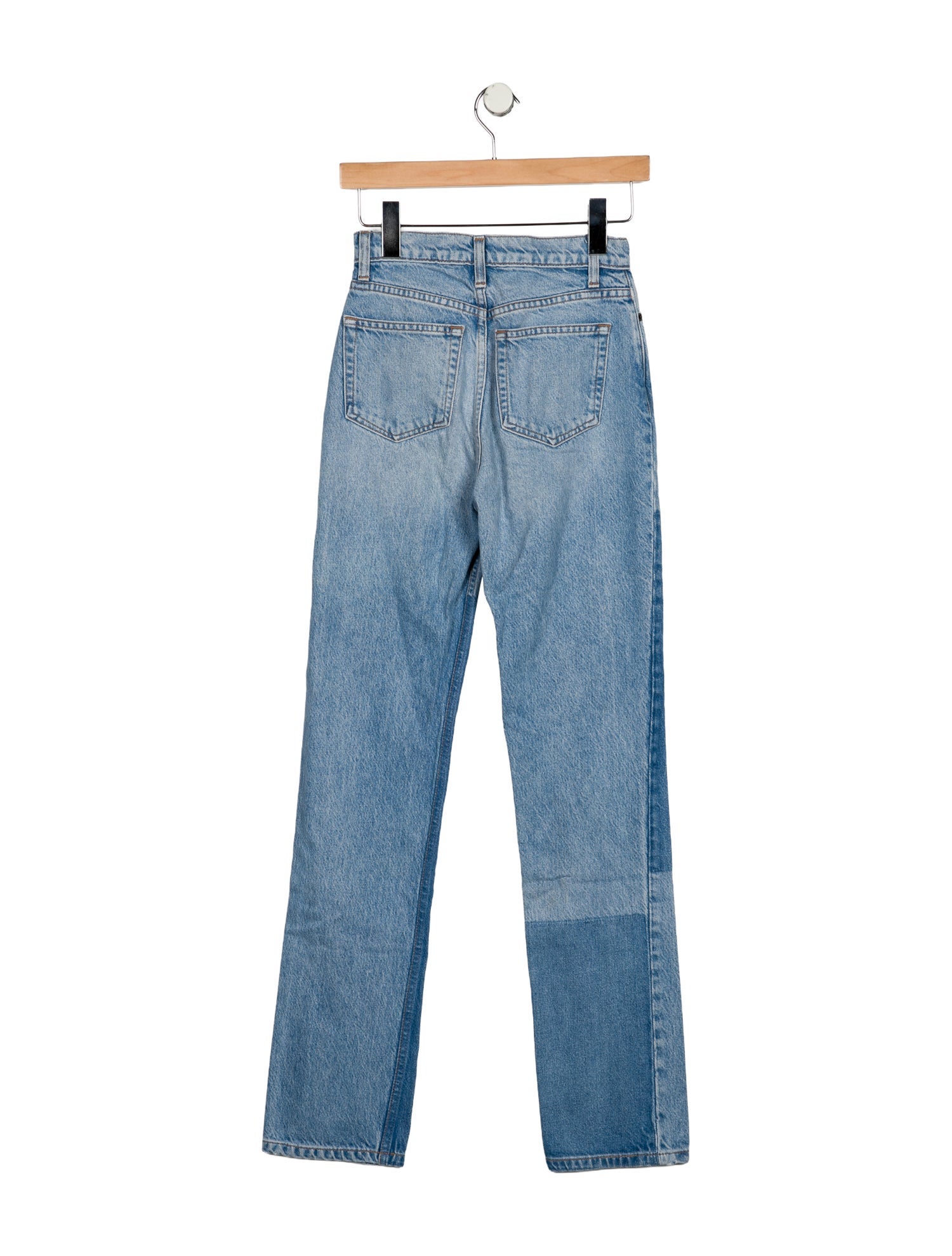 Reformation Mid-Rise Straight Leg Jeans