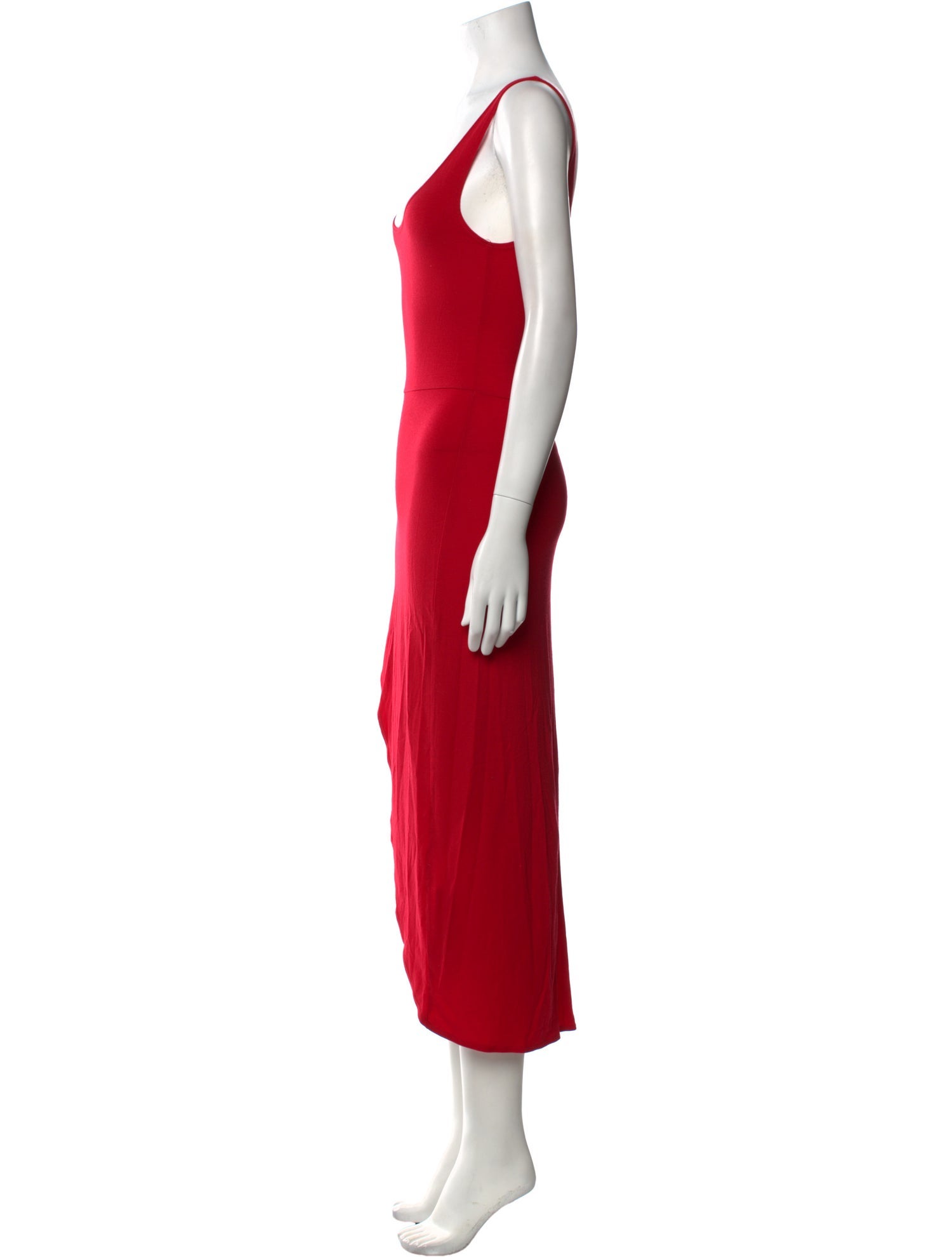 Reformation Scoop Neck Long Dress