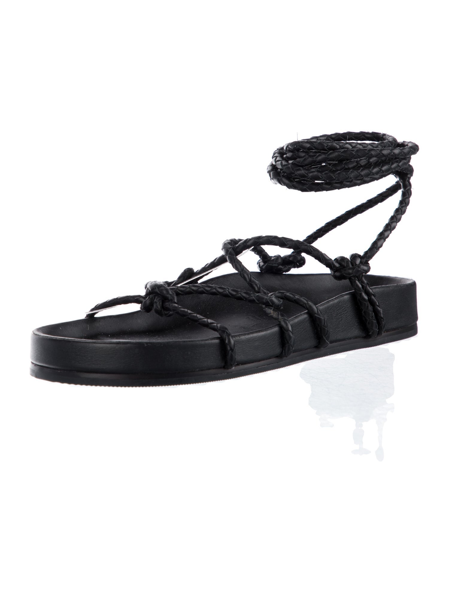 Reformation Leather Gladiator Sandals