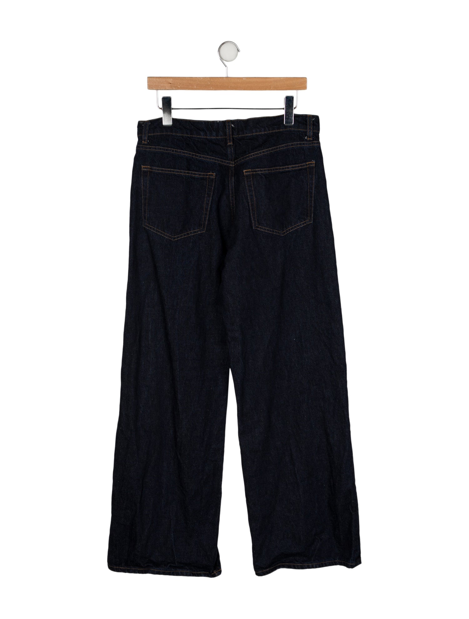 Reformation Mid-Rise Wide Leg Jeans
