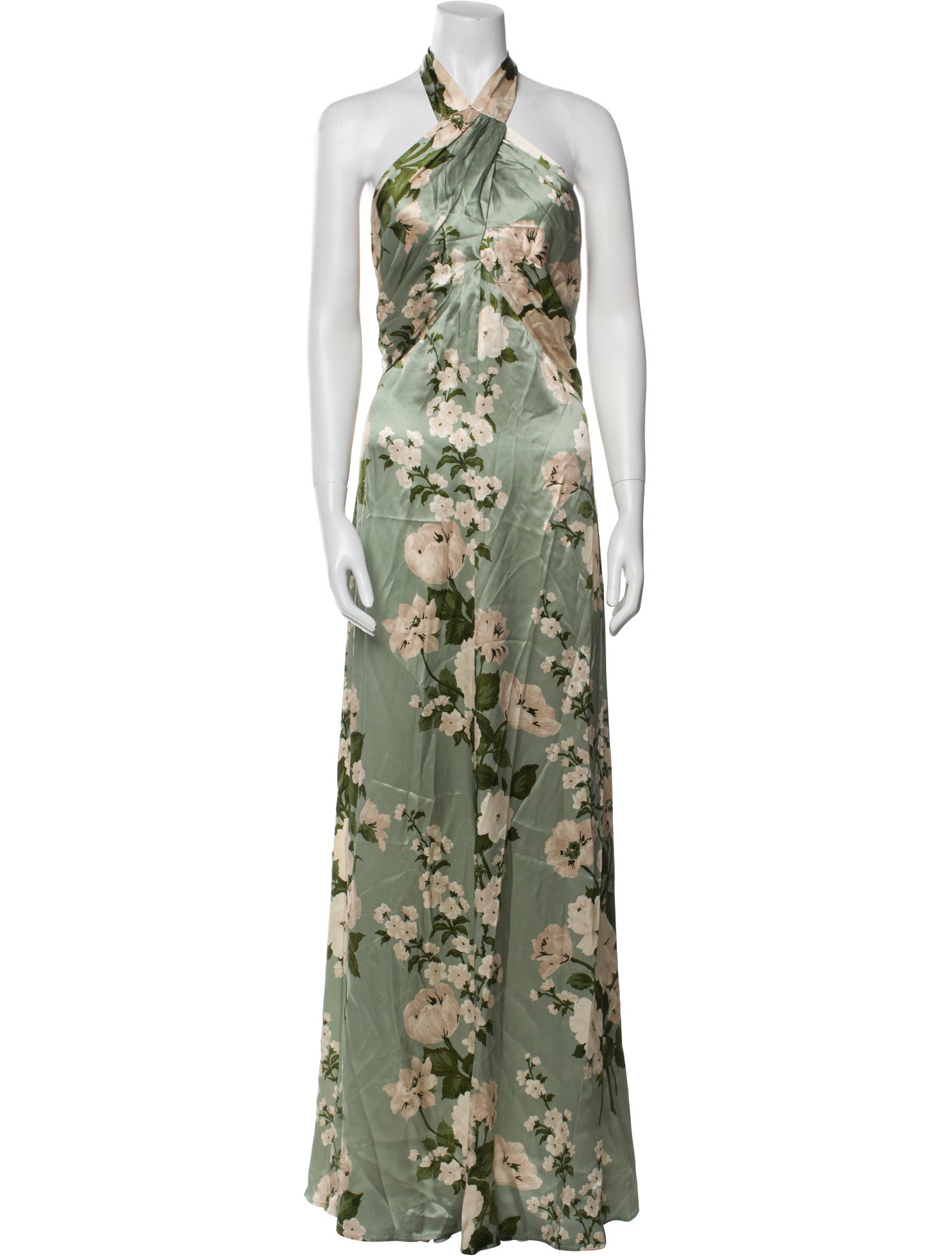 Reformation Silk Long Dress w/ Tags