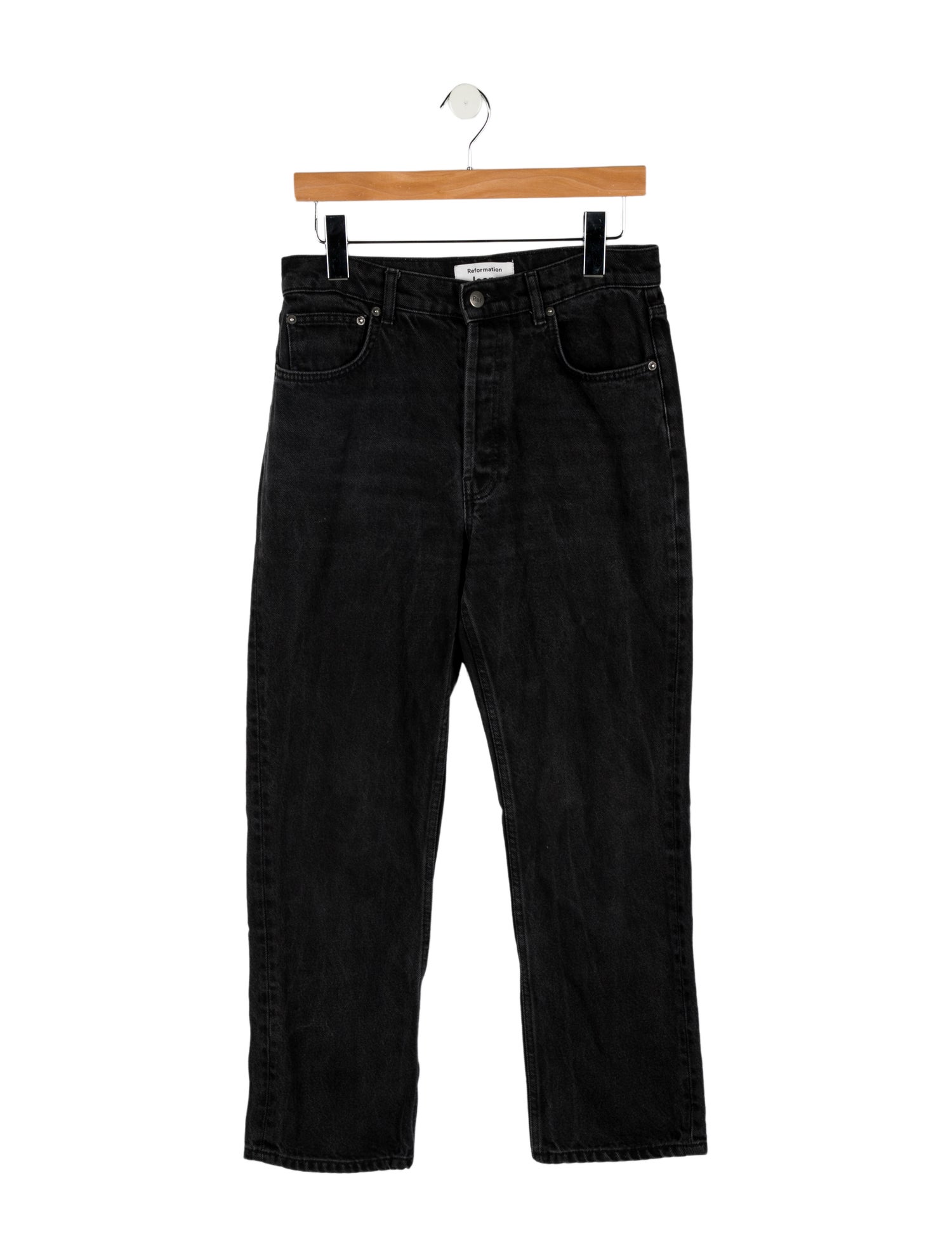 Reformation High-Rise Straight Leg Jeans